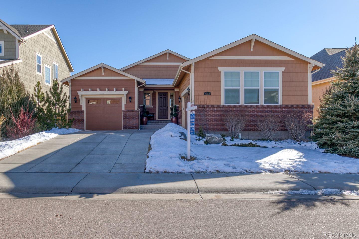 Report Image for 3988  Whitewing Lane,Castle Rock, Colorado