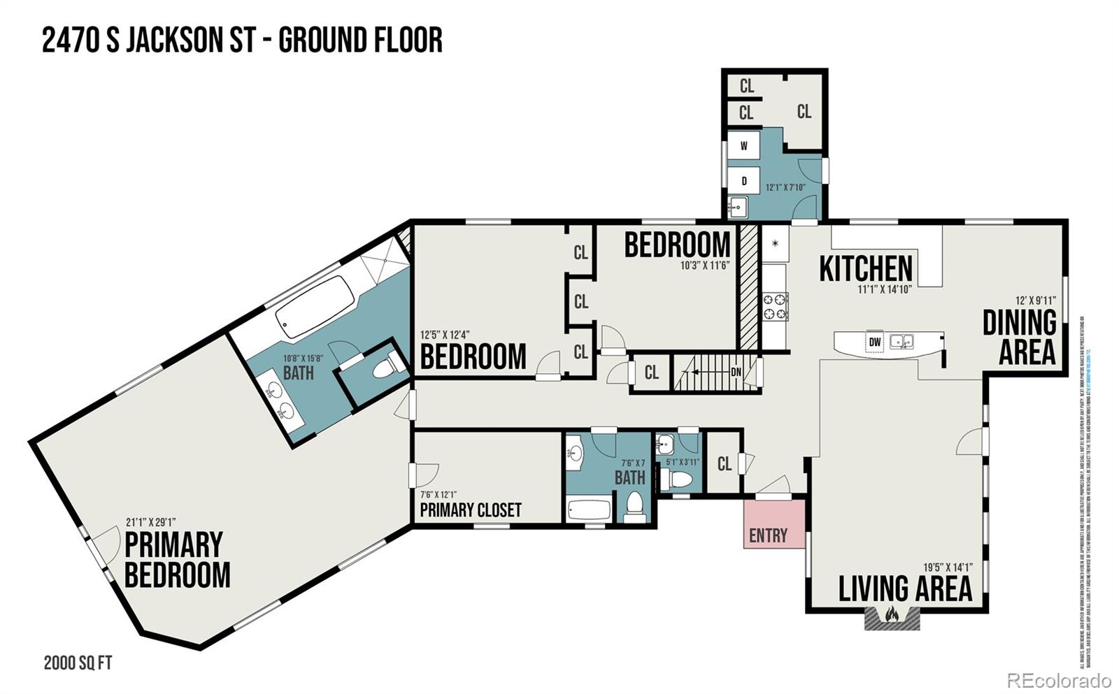 MLS Image #32 for 2470 s jackson street,denver, Colorado