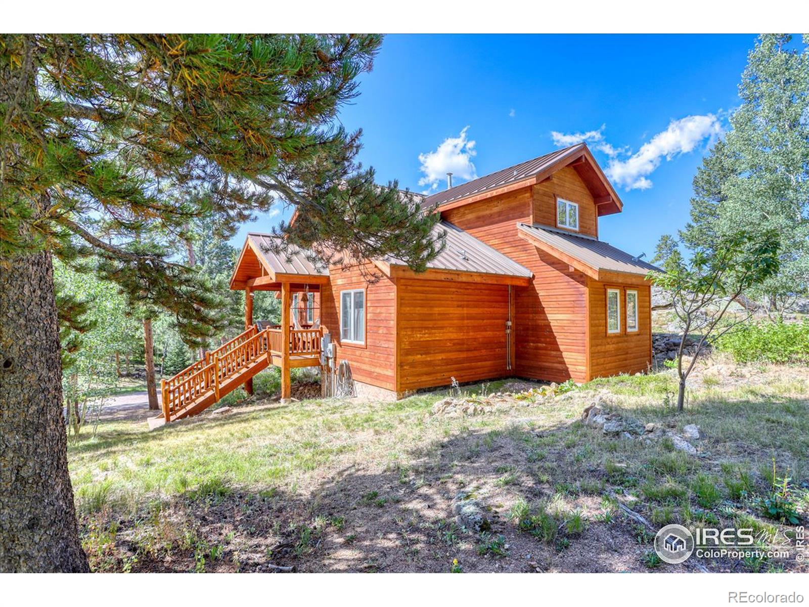 MLS Image #2 for 400  rock lake road,ward, Colorado