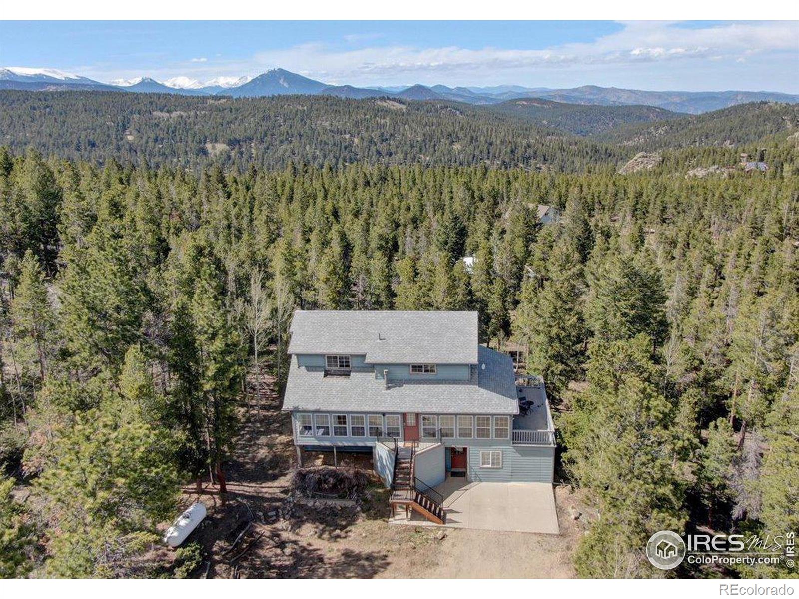 MLS Image #0 for 742  rock lake road,ward, Colorado