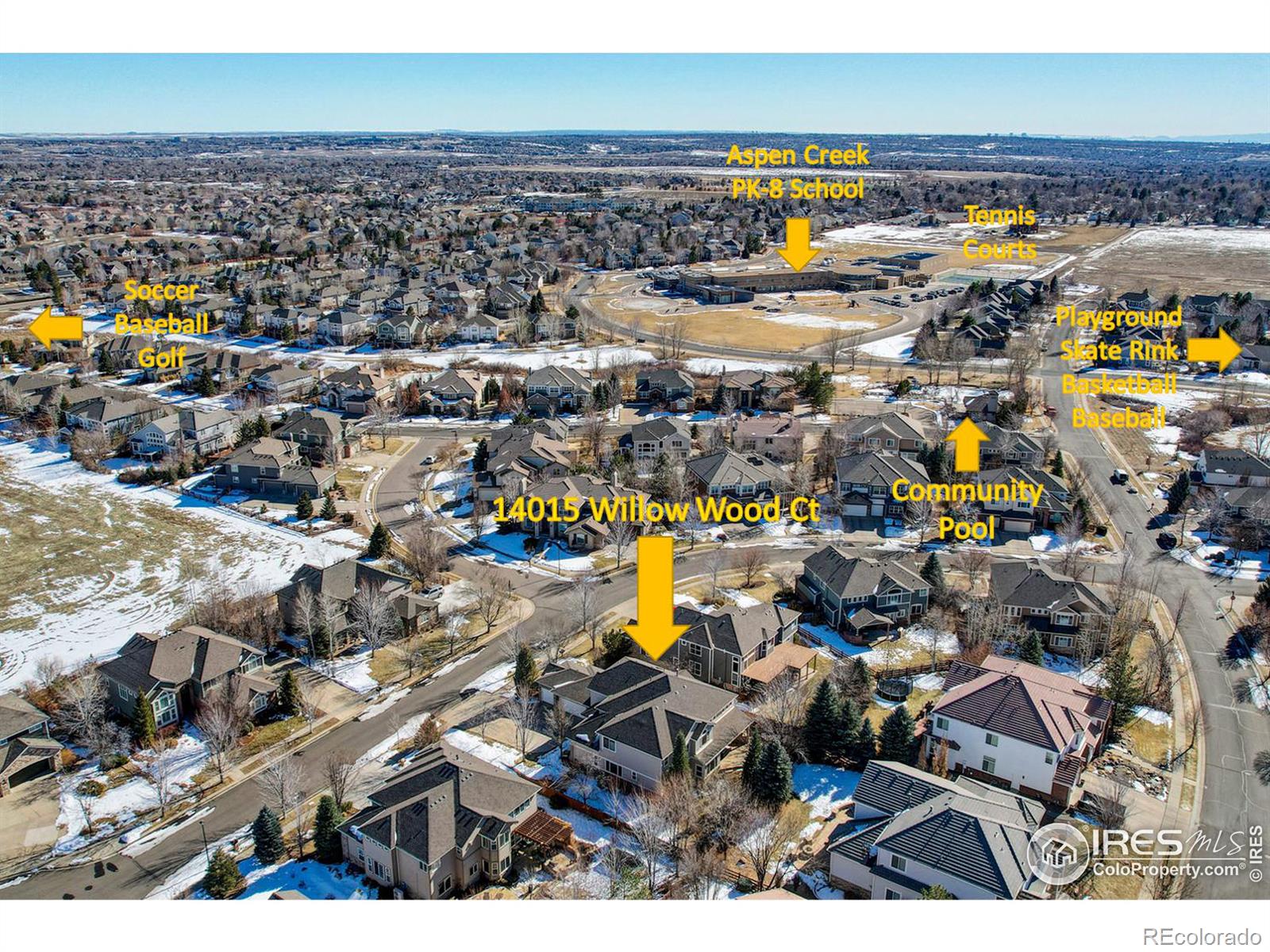 MLS Image #2 for 14015  willow wood court,broomfield, Colorado