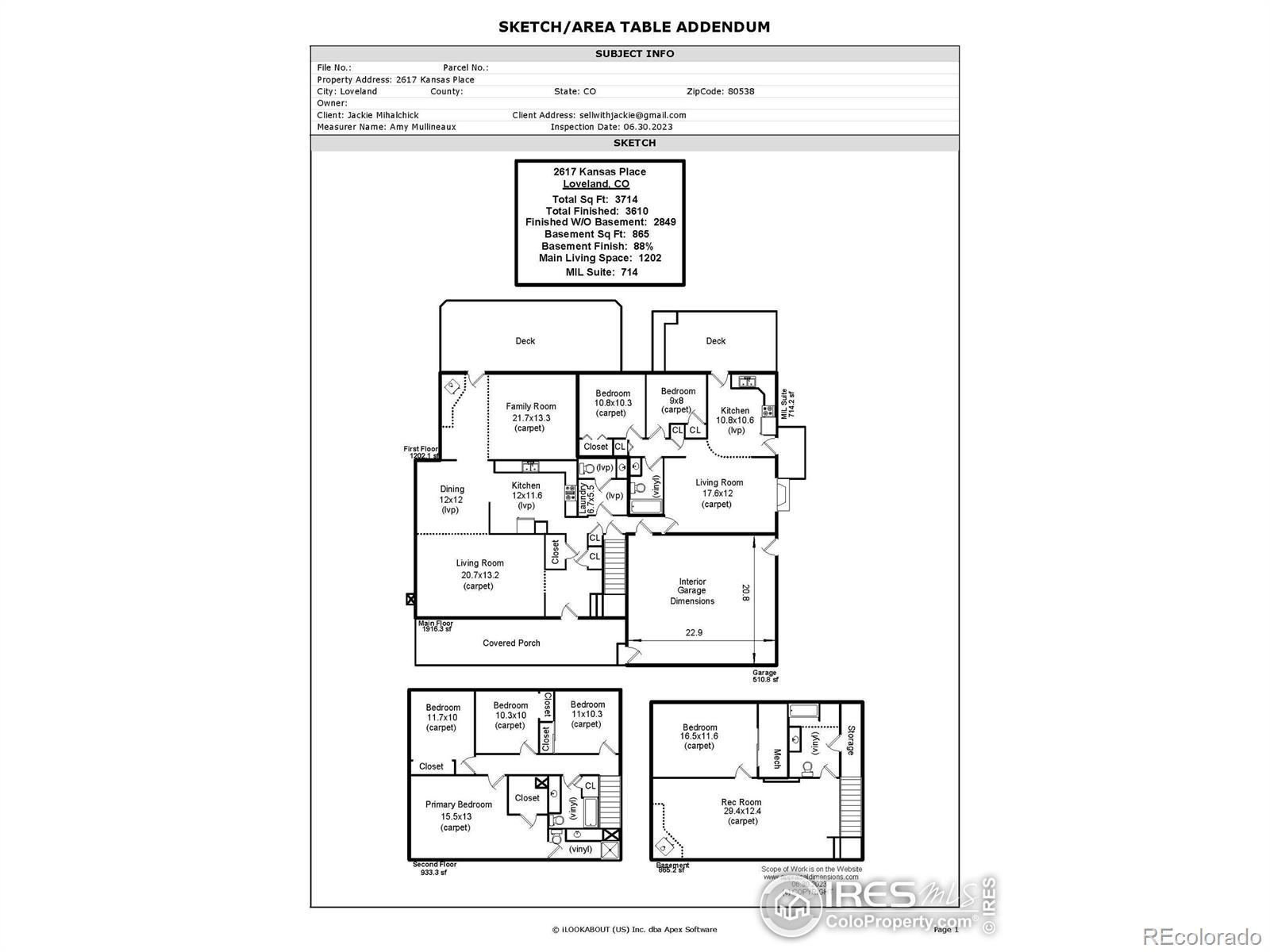 MLS Image #32 for 2617  kansas place,loveland, Colorado