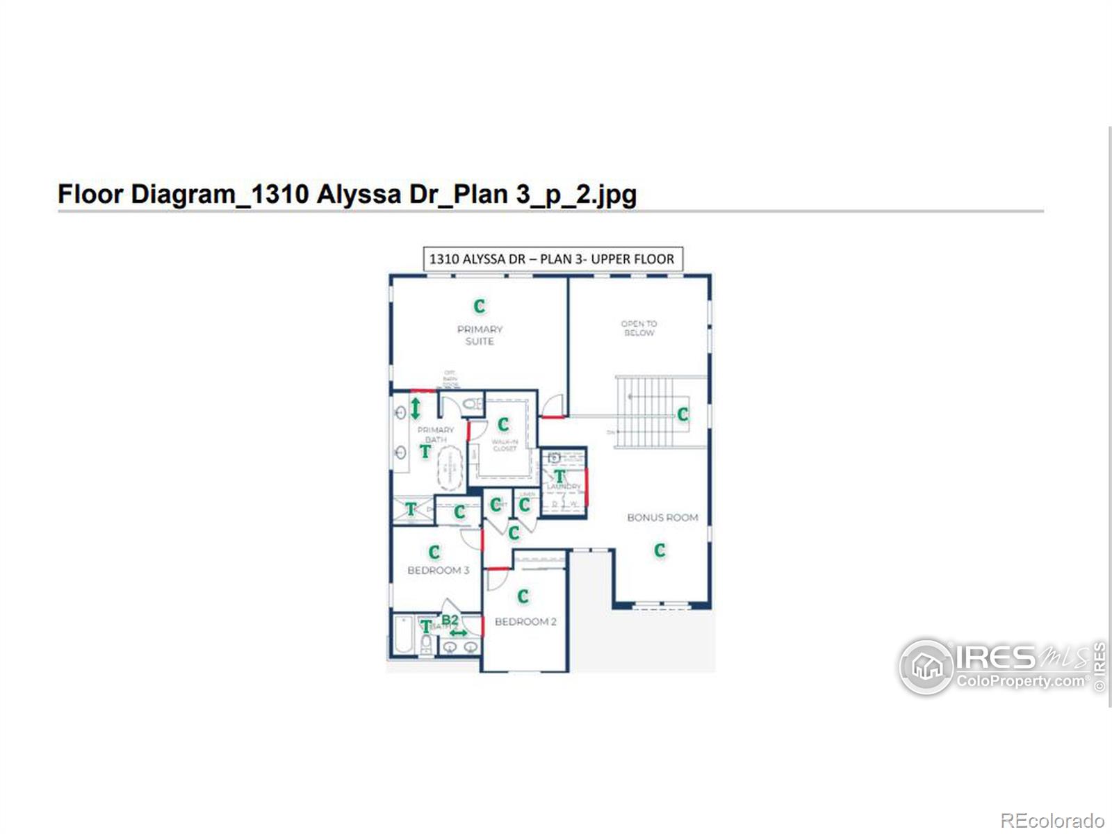 MLS Image #2 for 1310  alyssa drive,timnath, Colorado