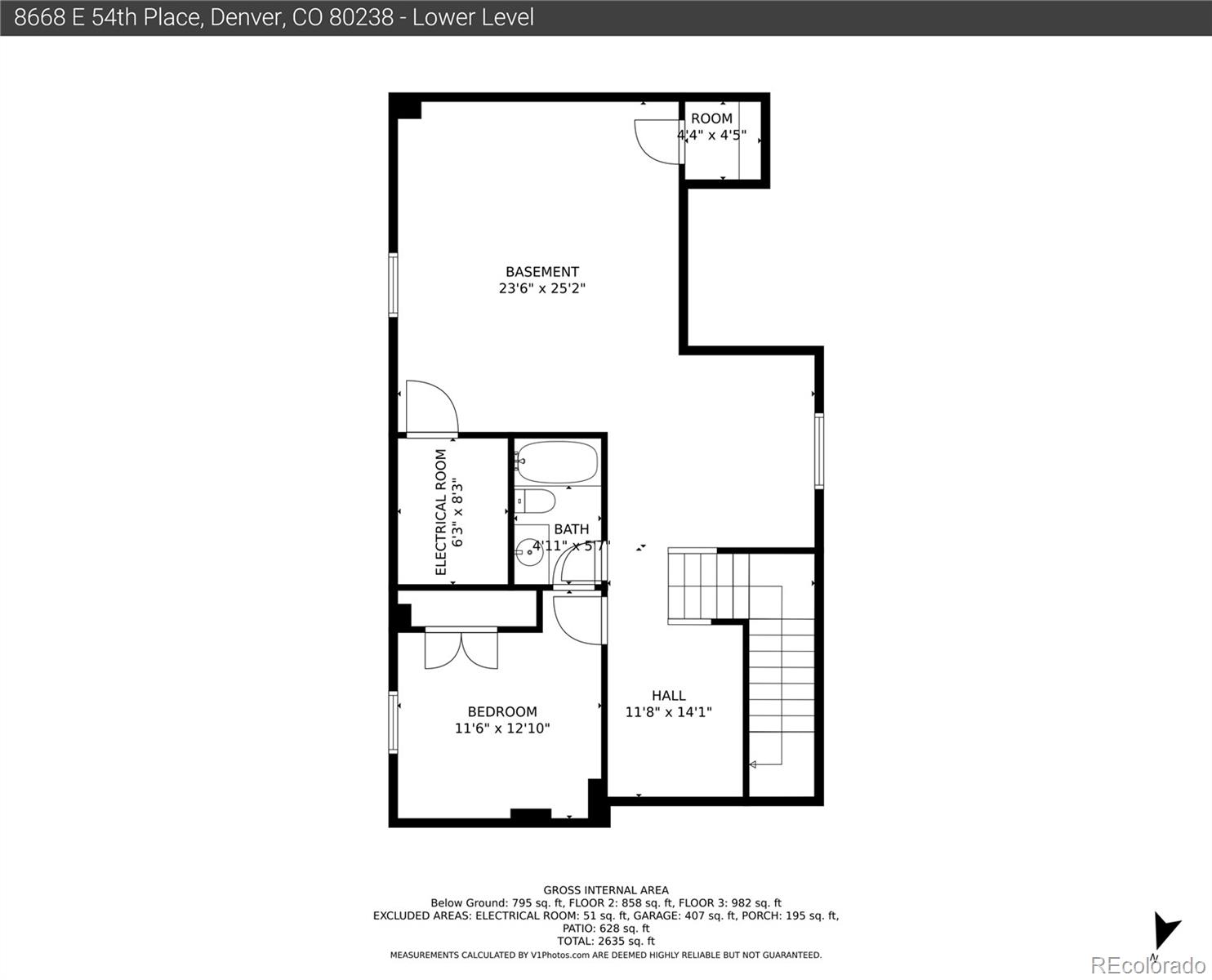 MLS Image #25 for 8668 e 54th place,denver, Colorado