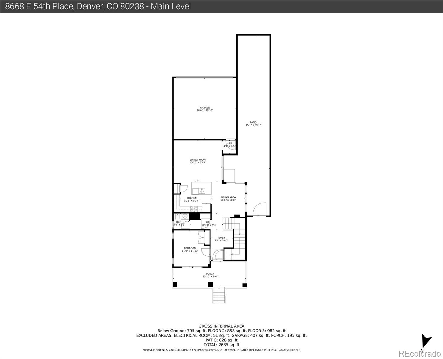 MLS Image #26 for 8668 e 54th place,denver, Colorado