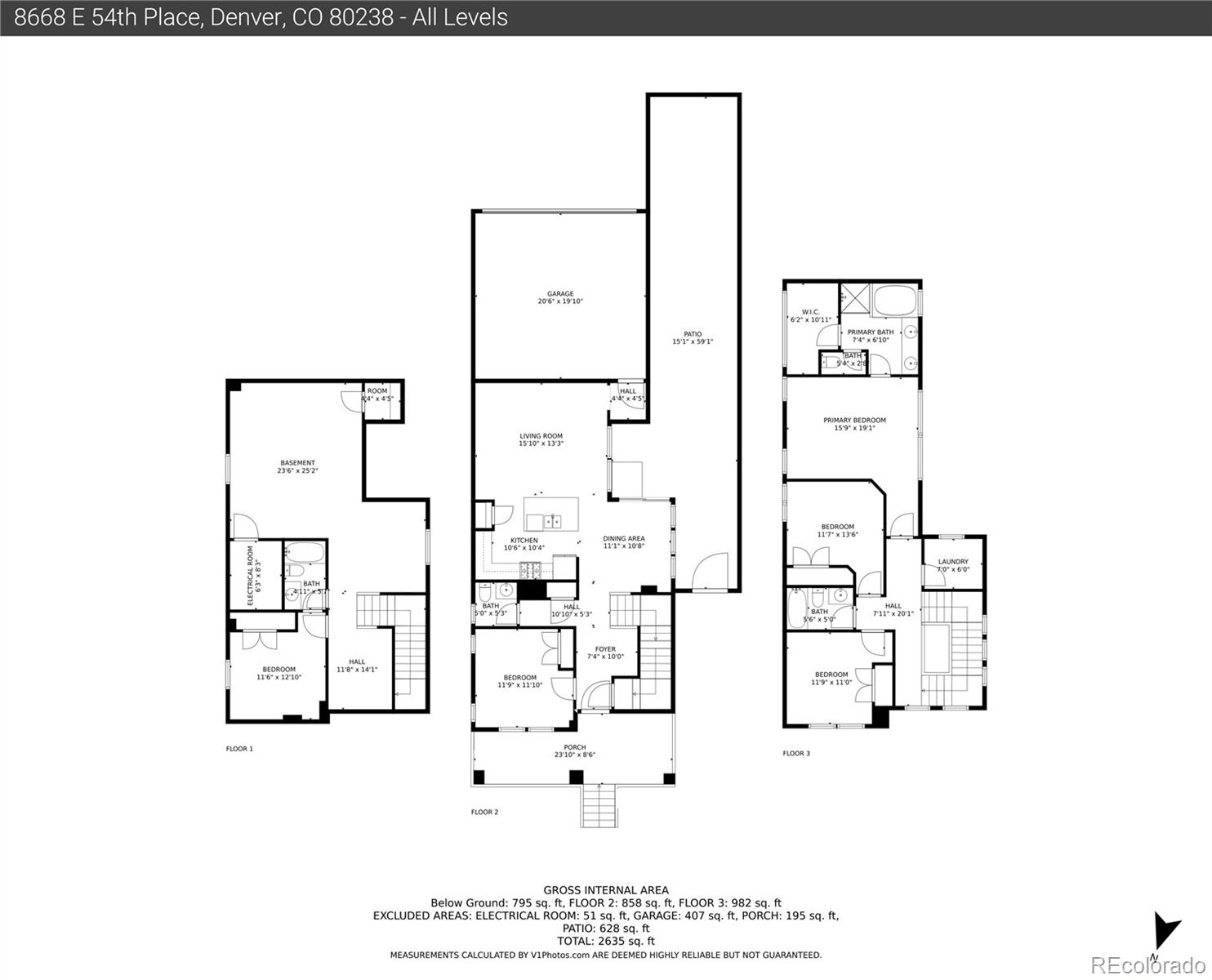 MLS Image #28 for 8668 e 54th place,denver, Colorado