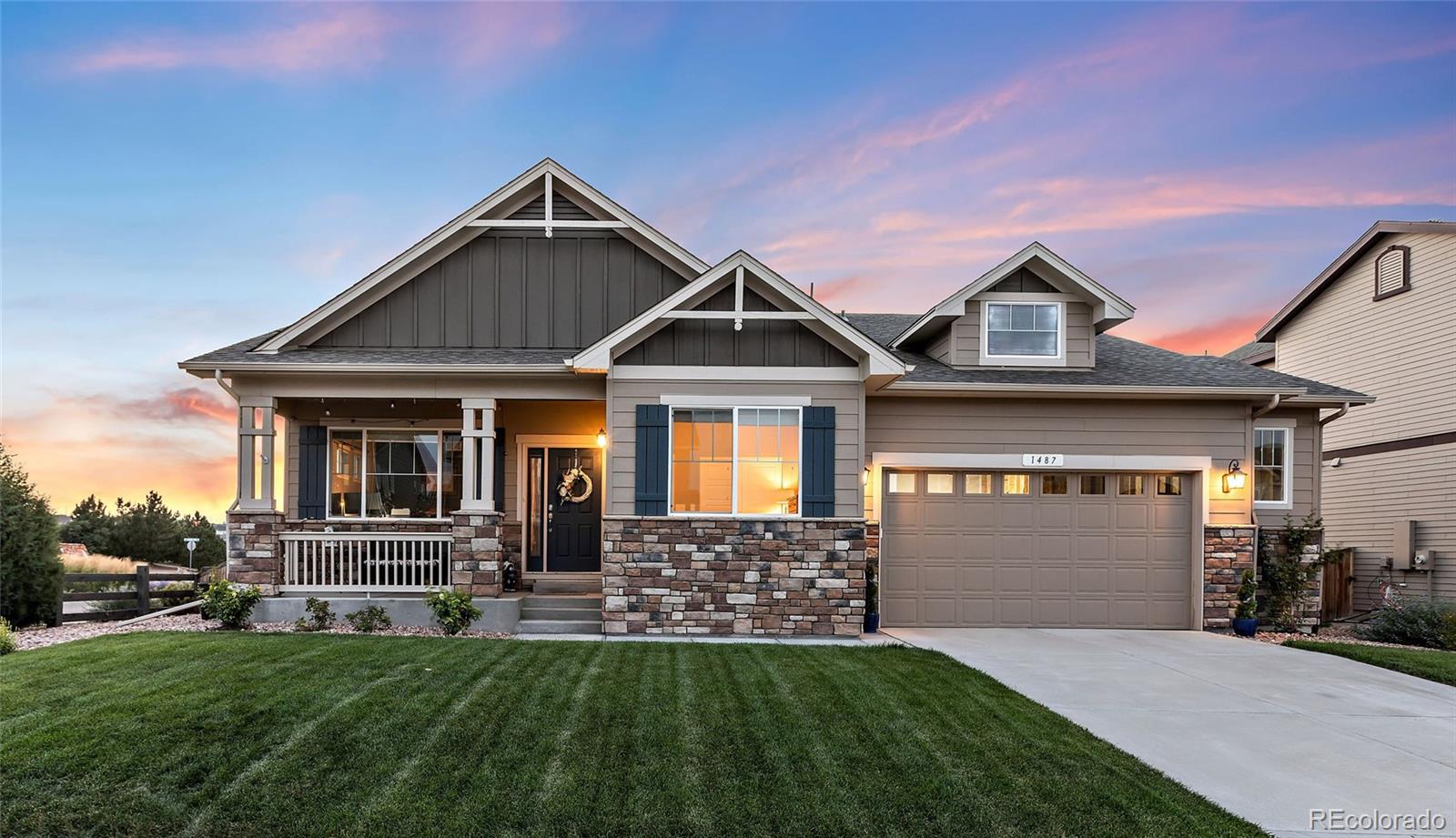 MLS Image #1 for 1487  sidewinder circle,castle rock, Colorado