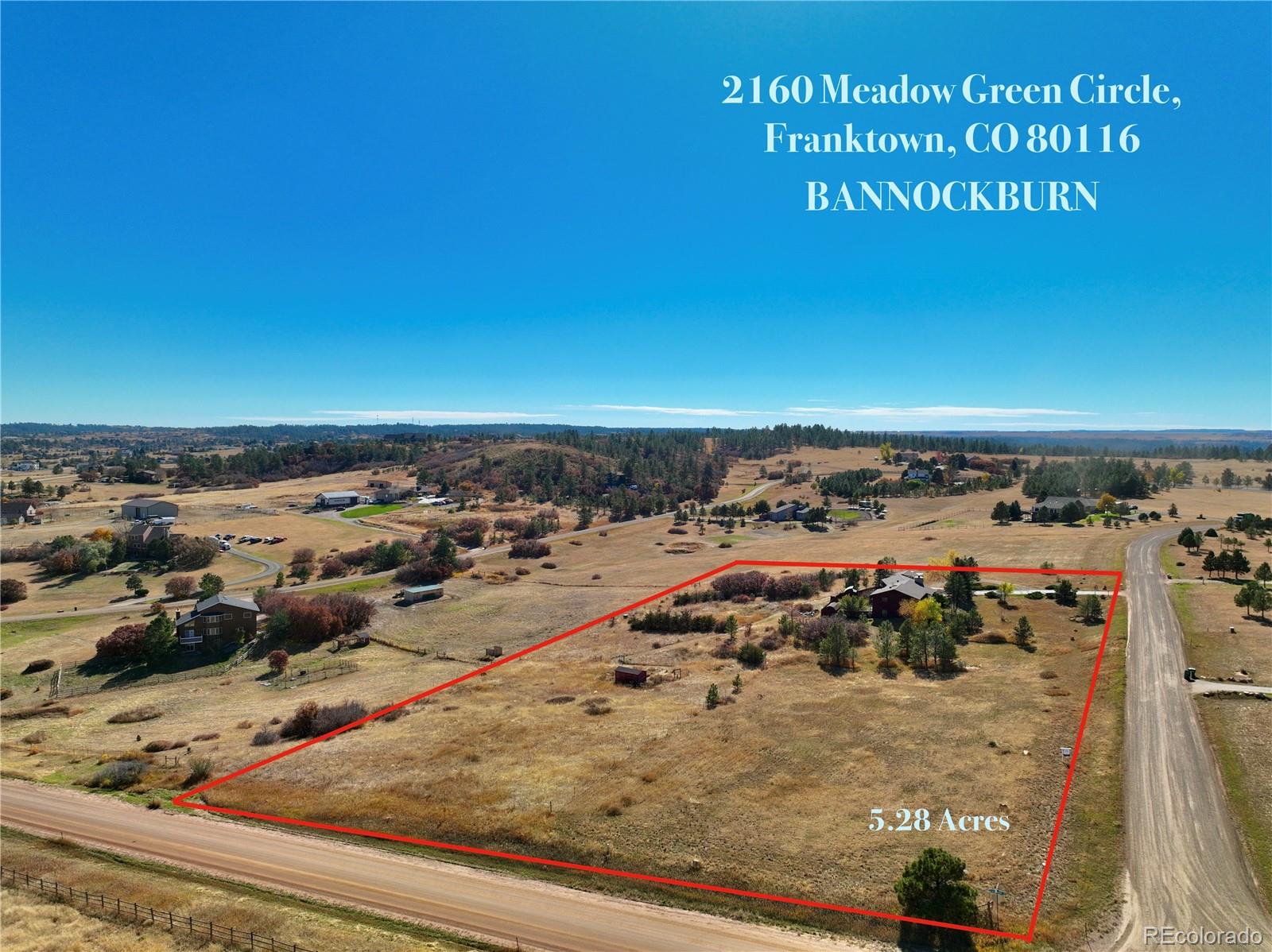 MLS Image #0 for 2160  meadow green circle,franktown, Colorado