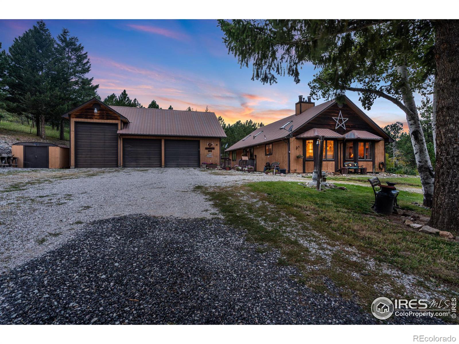 MLS Image #3 for 181  davis ranch road,bellvue, Colorado