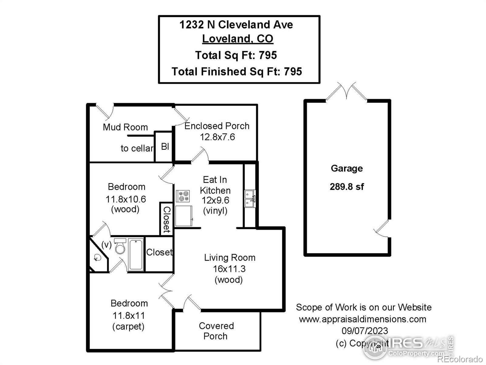 MLS Image #14 for 1232 n cleveland avenue,loveland, Colorado