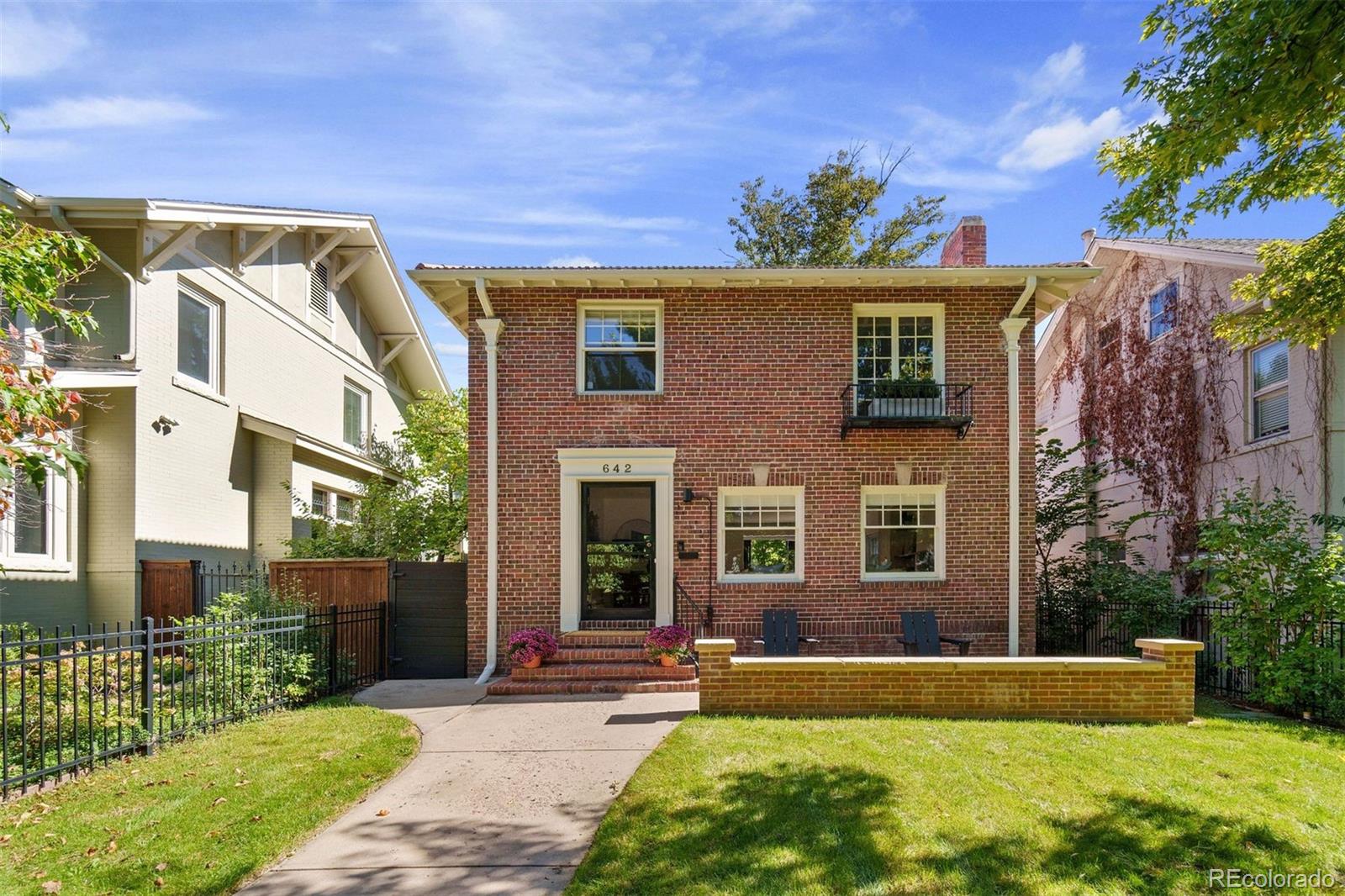 MLS Image #1 for 642  gaylord street,denver, Colorado