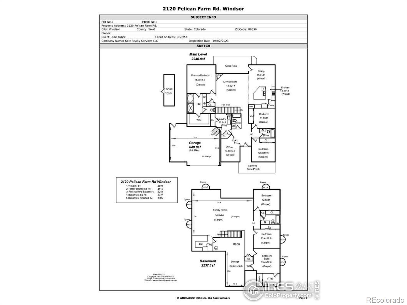 MLS Image #28 for 2120  pelican farm road,windsor, Colorado