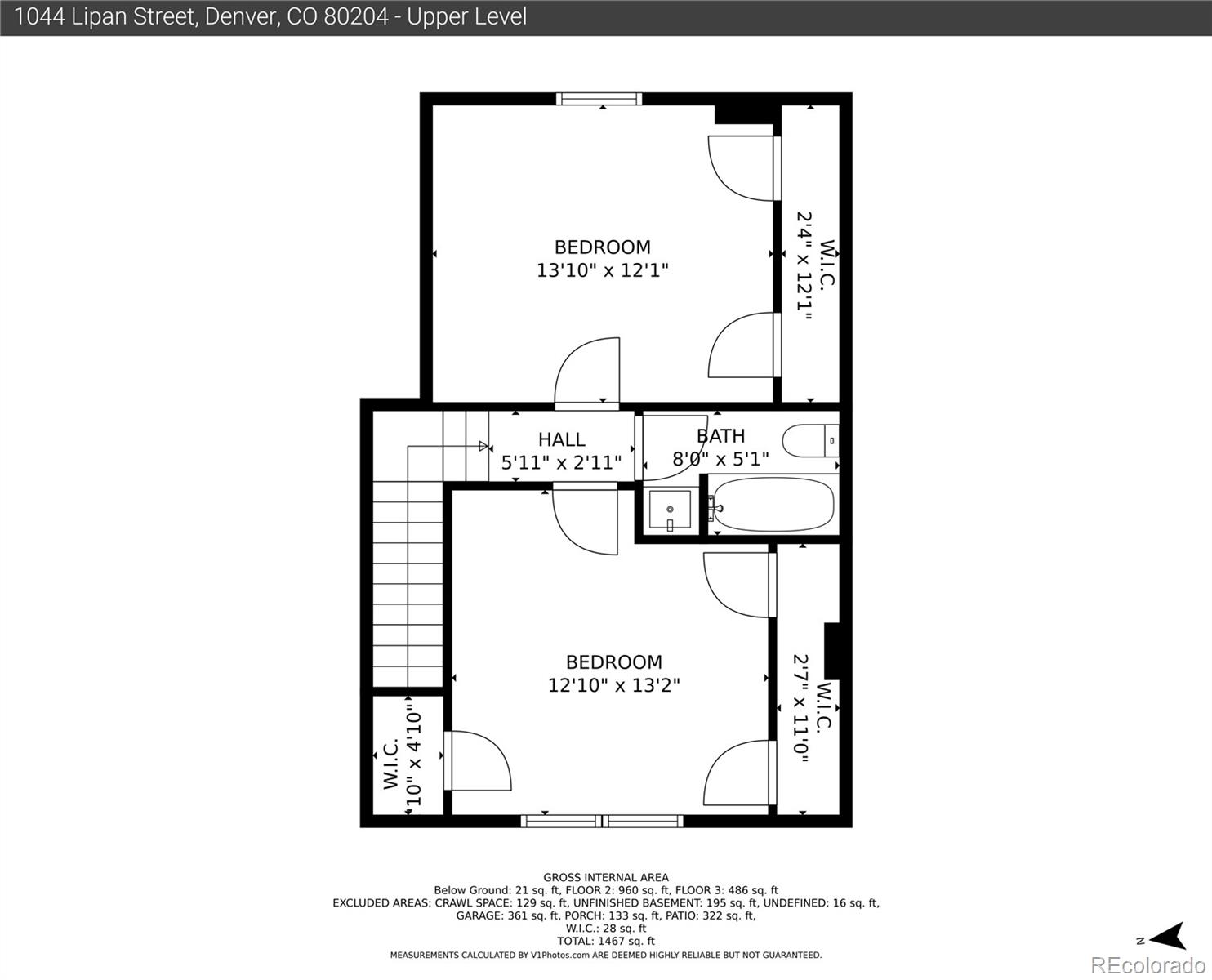 MLS Image #35 for 1044 n lipan street,denver, Colorado