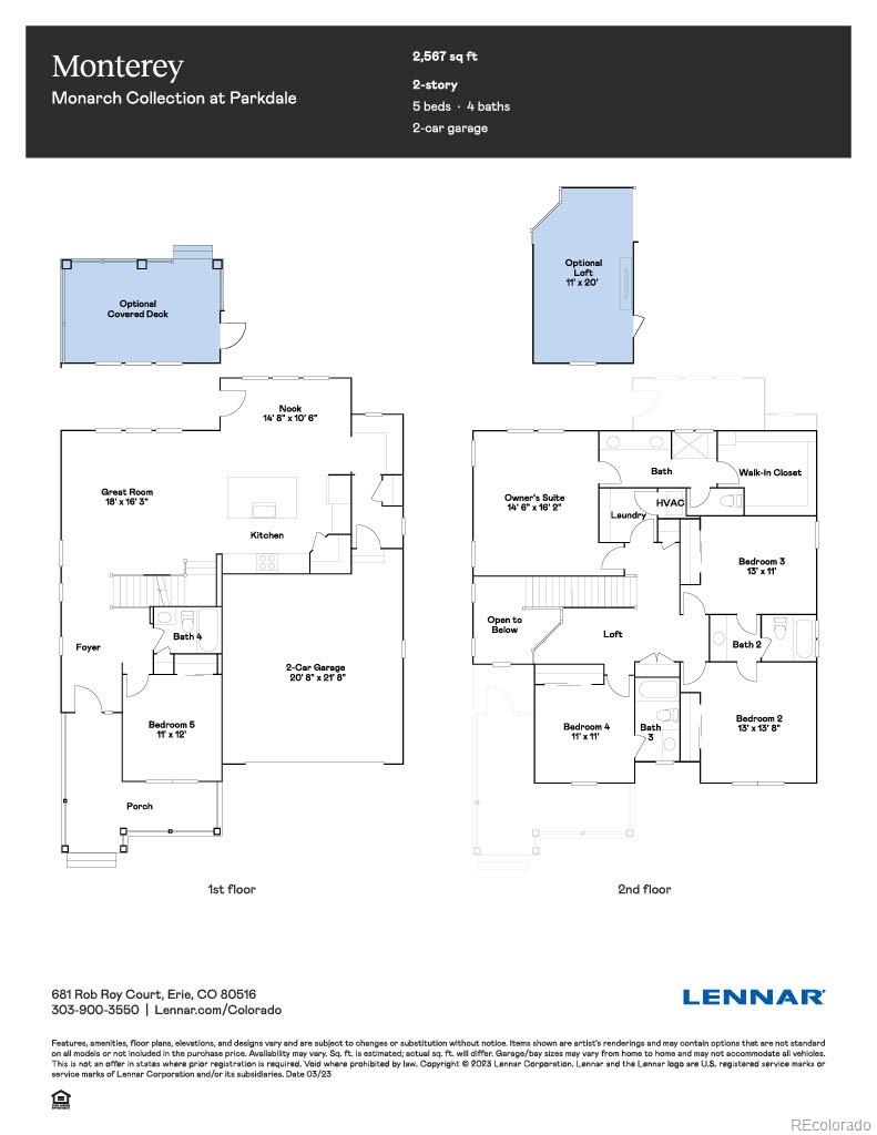 MLS Image #6 for 933  clover loop,erie, Colorado