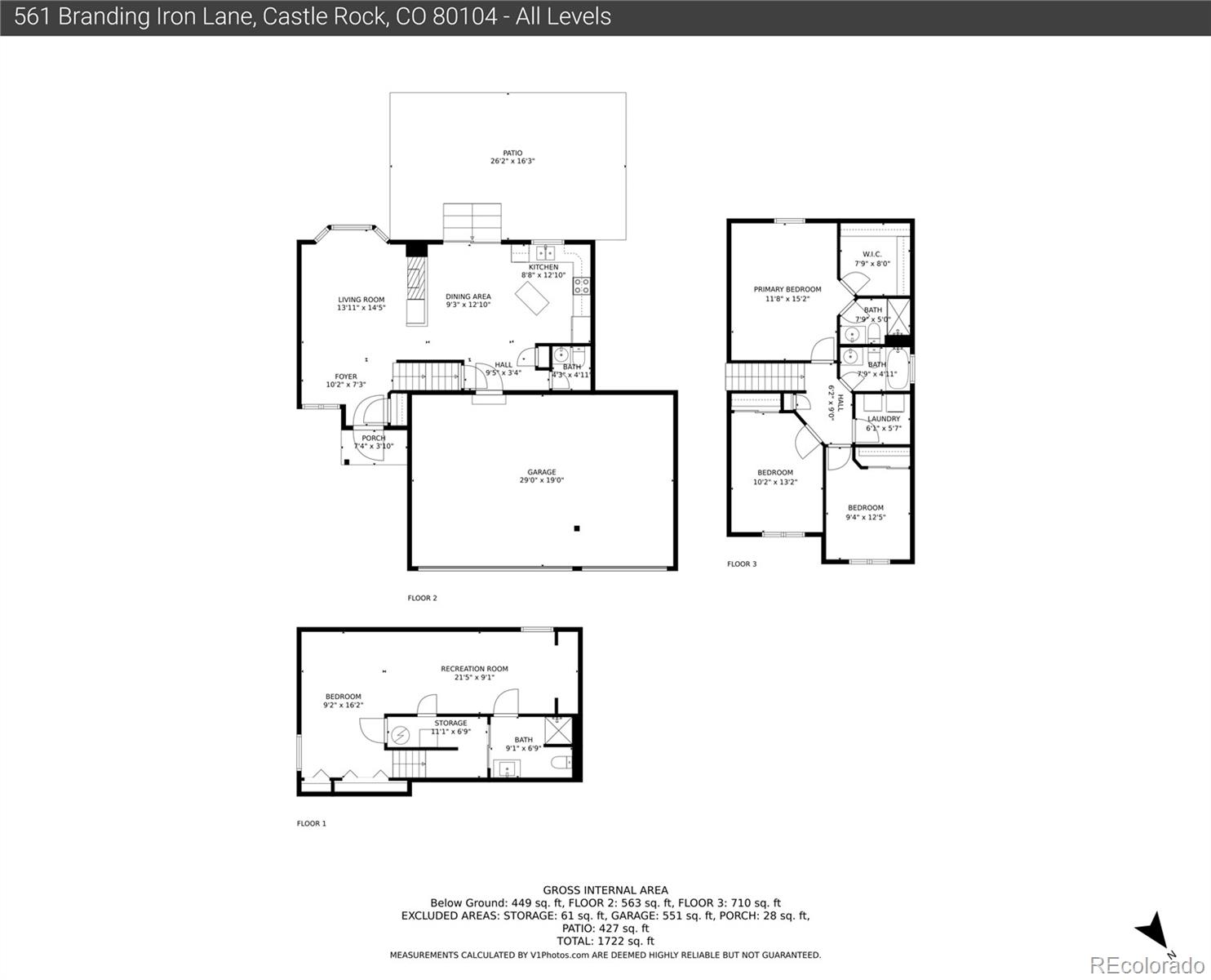 MLS Image #38 for 561  branding iron lane,castle rock, Colorado