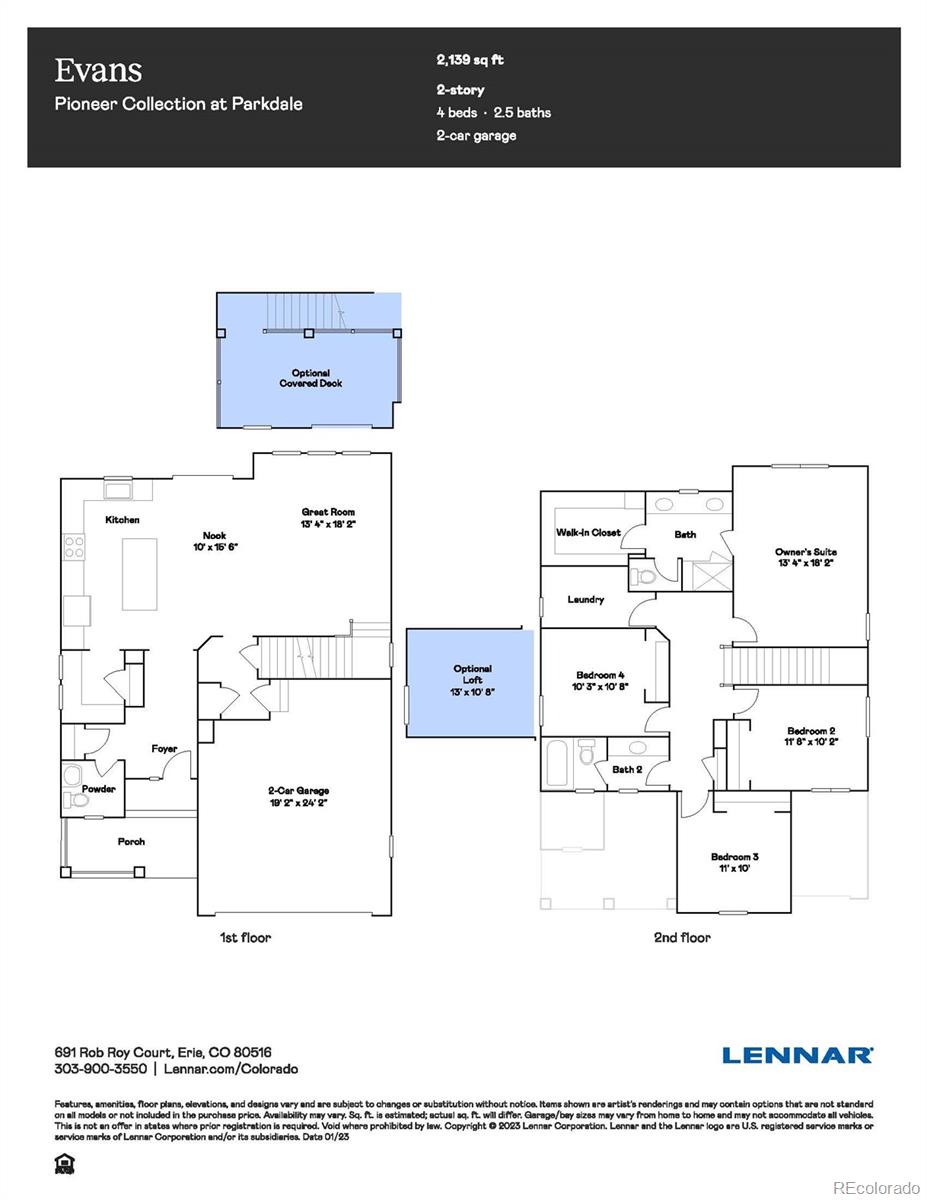 MLS Image #2 for 2480  crescent circle,erie, Colorado