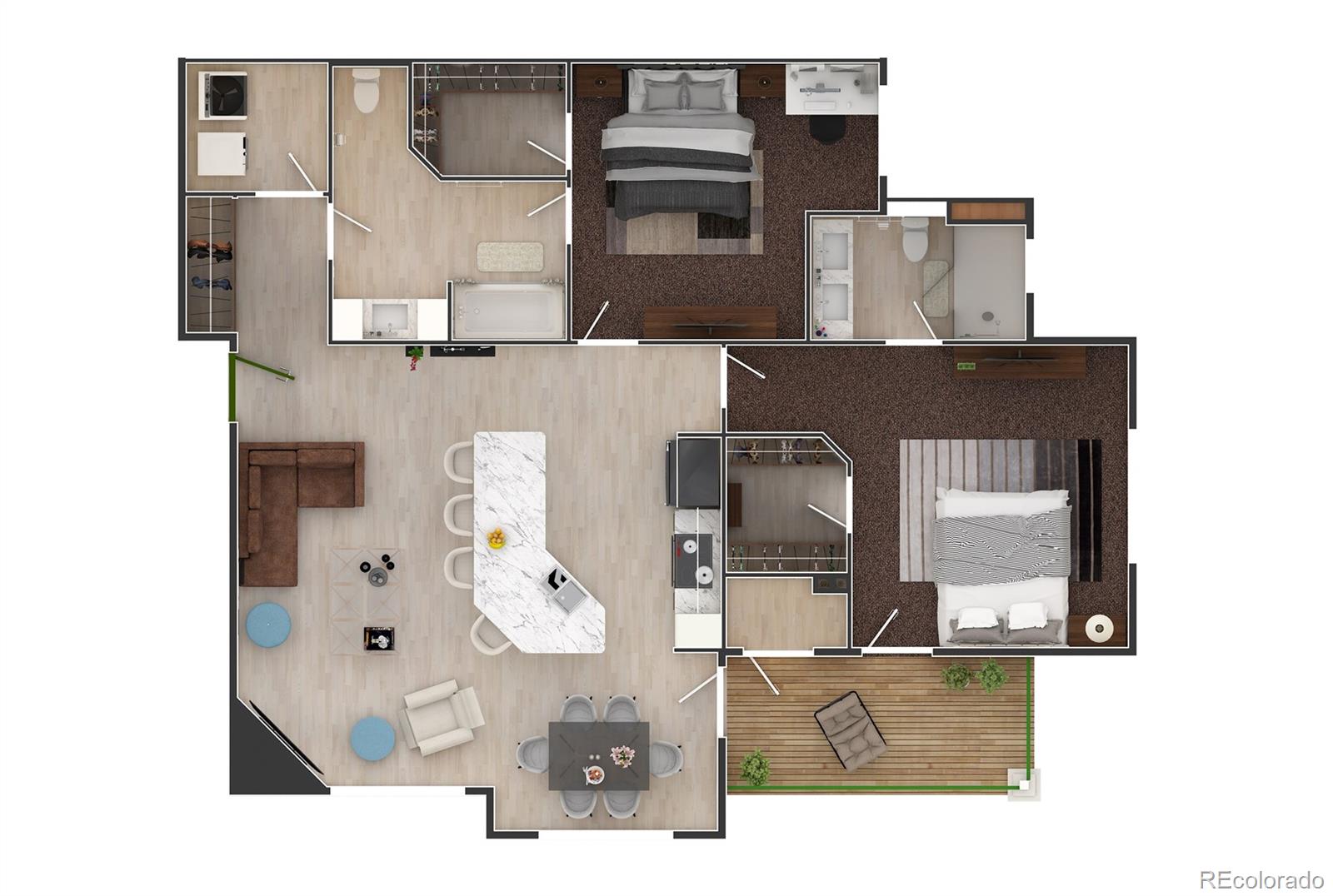 MLS Image #19 for 18633  stroh road 1-102,parker, Colorado