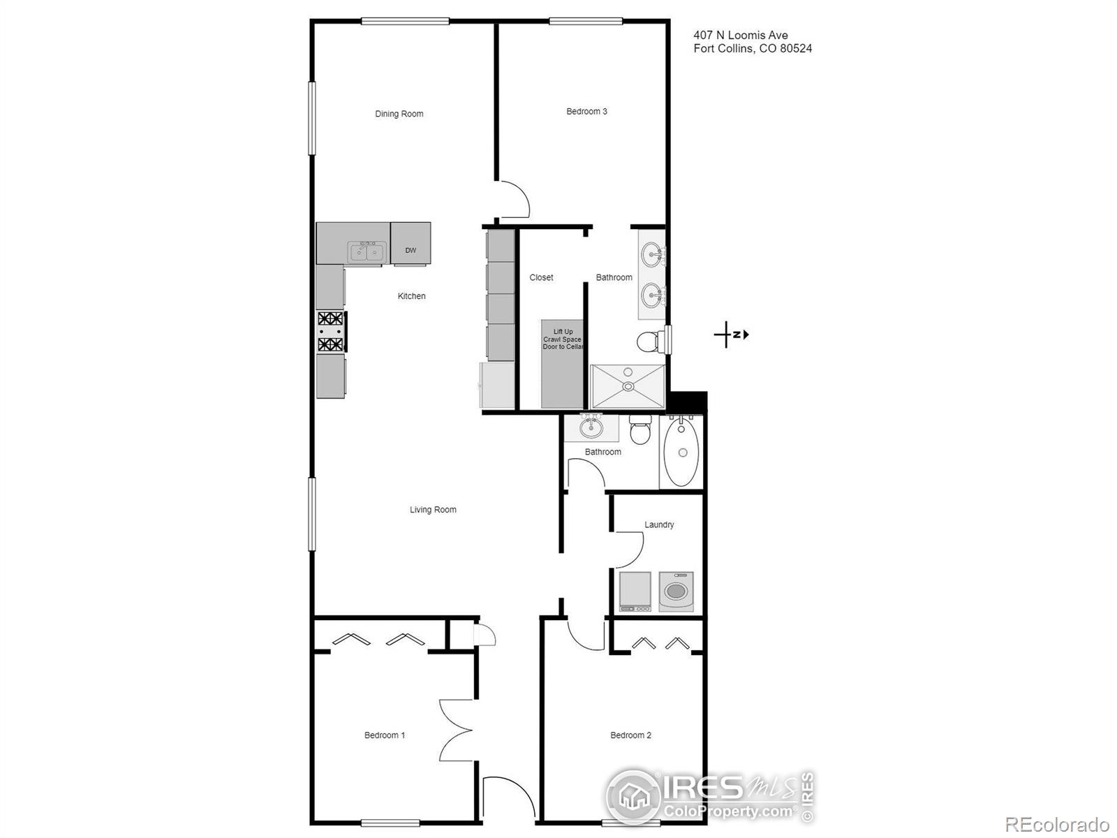 MLS Image #2 for 407 n loomis avenue,fort collins, Colorado