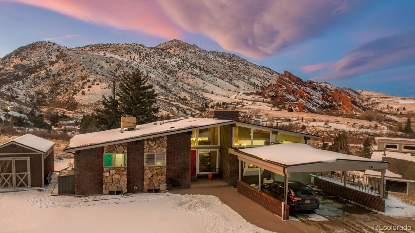 MLS Image #0 for 231  red rocks vista drive,morrison, Colorado