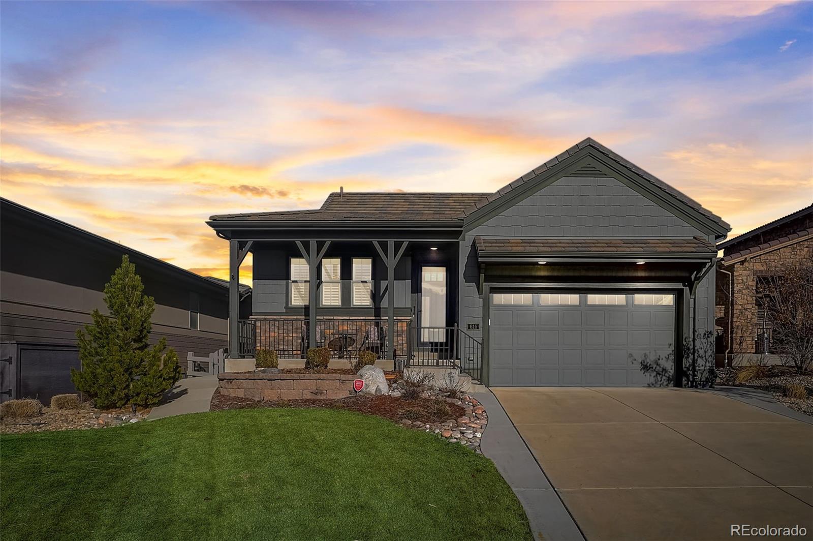 MLS Image #1 for 615  red spruce drive,highlands ranch, Colorado