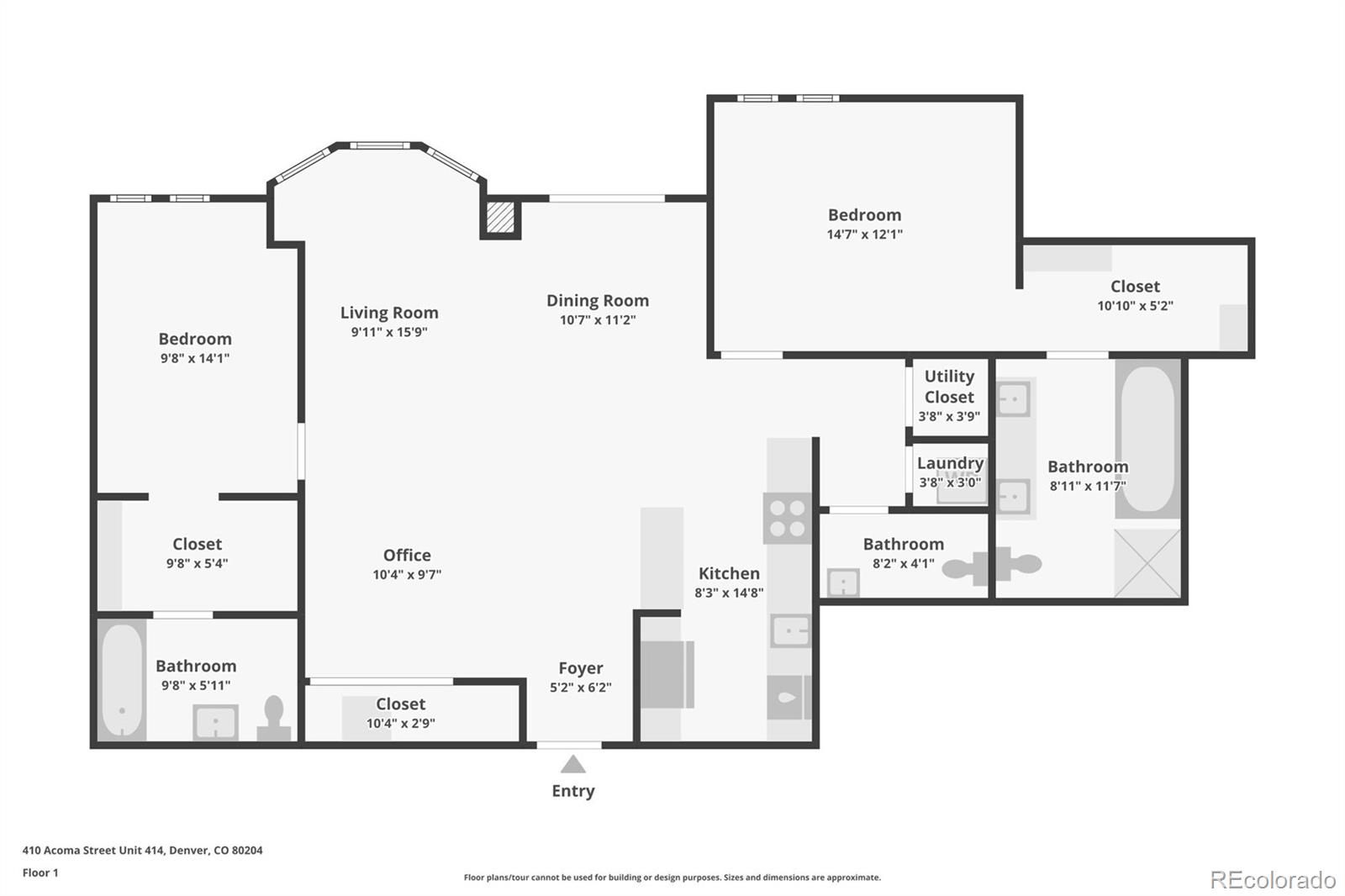 MLS Image #26 for 410  acoma street 414,denver, Colorado