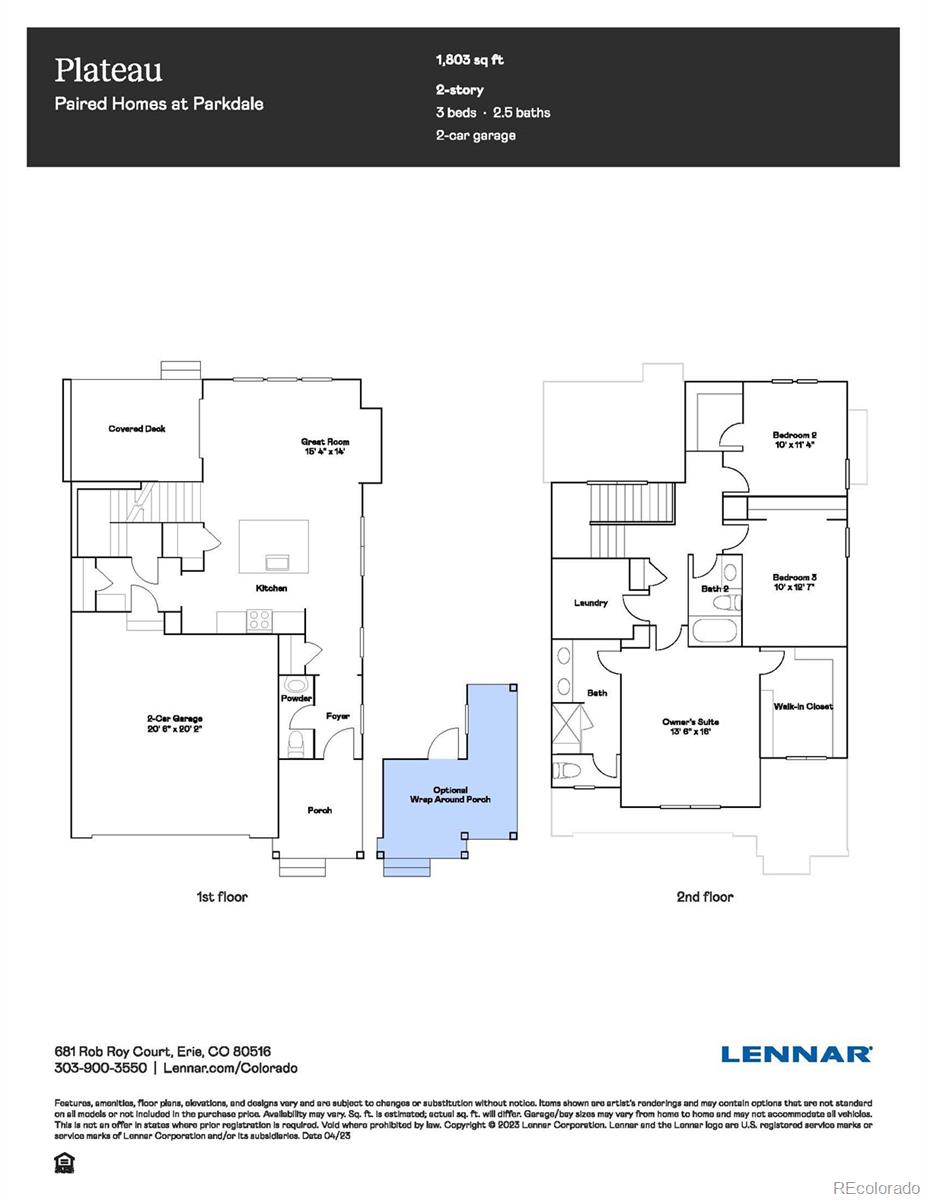 MLS Image #4 for 645  flintwood place,erie, Colorado