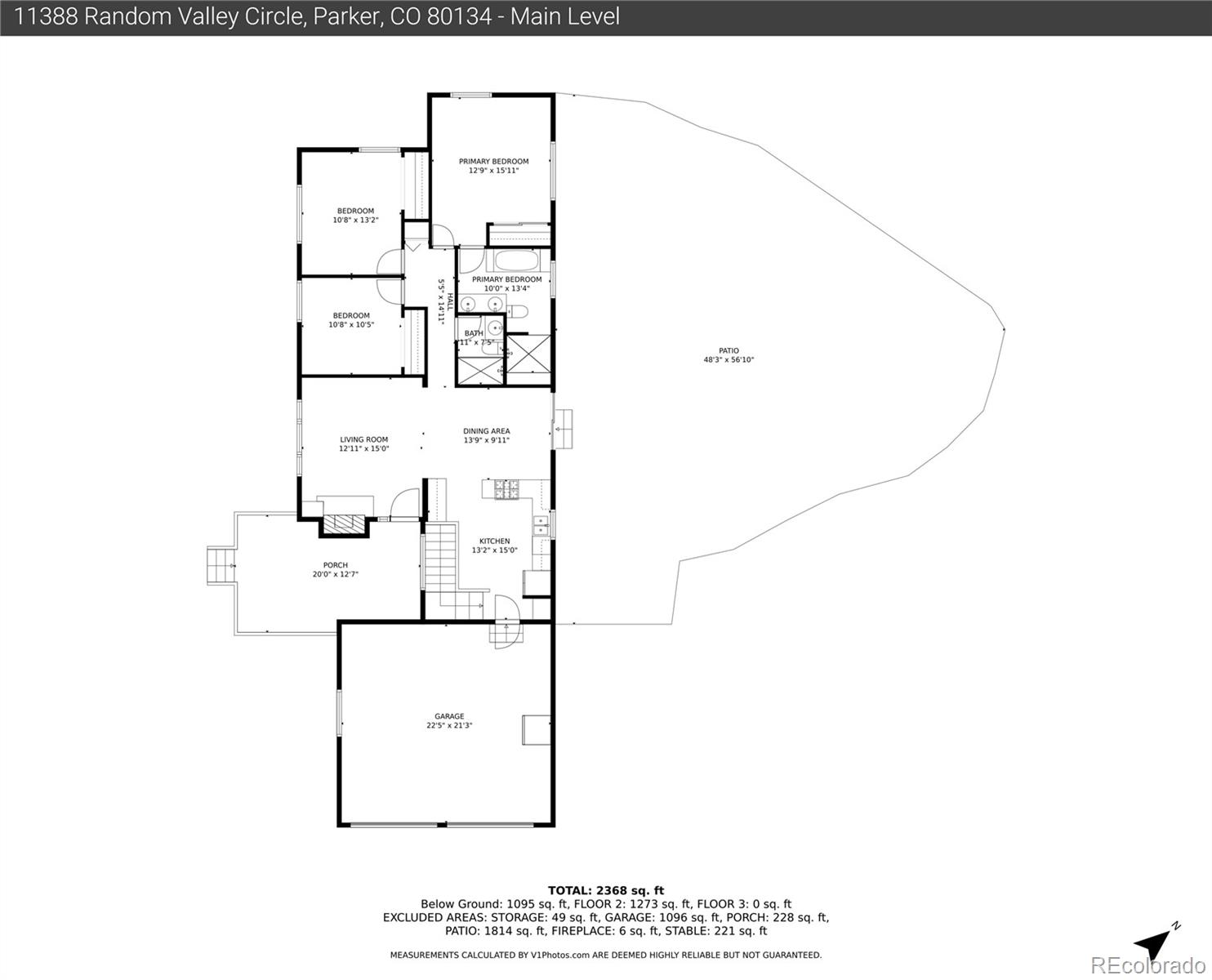 MLS Image #46 for 11388  random valley circle,parker, Colorado