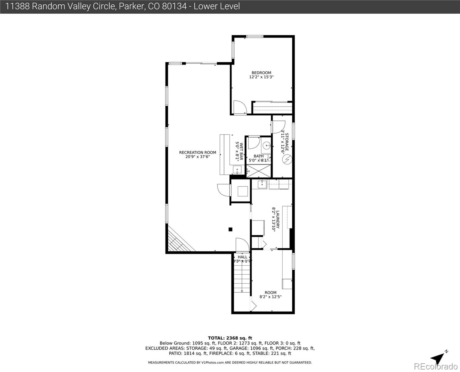 MLS Image #47 for 11388  random valley circle,parker, Colorado