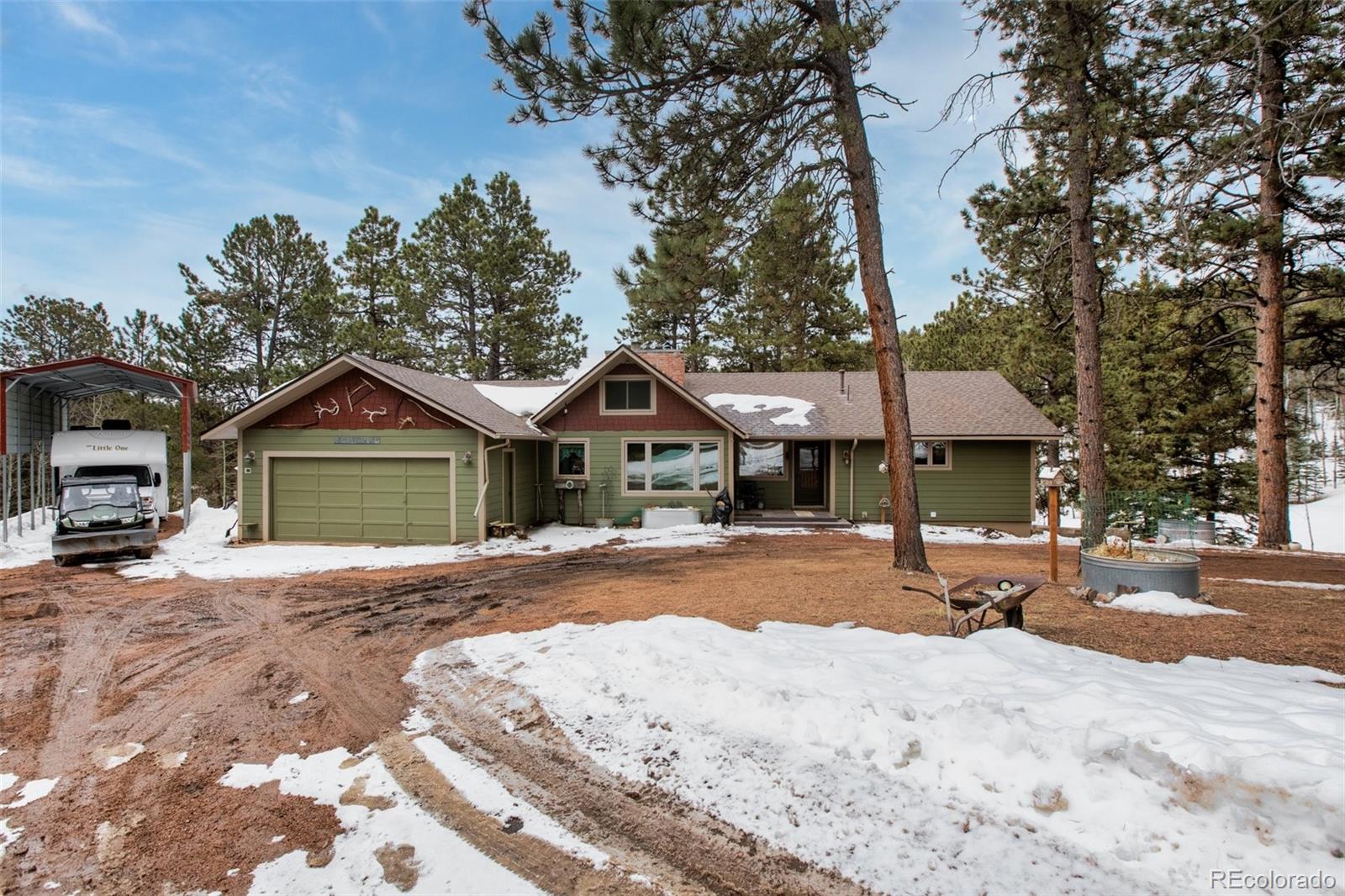 MLS Image #0 for 134  broken wheel road,woodland park, Colorado