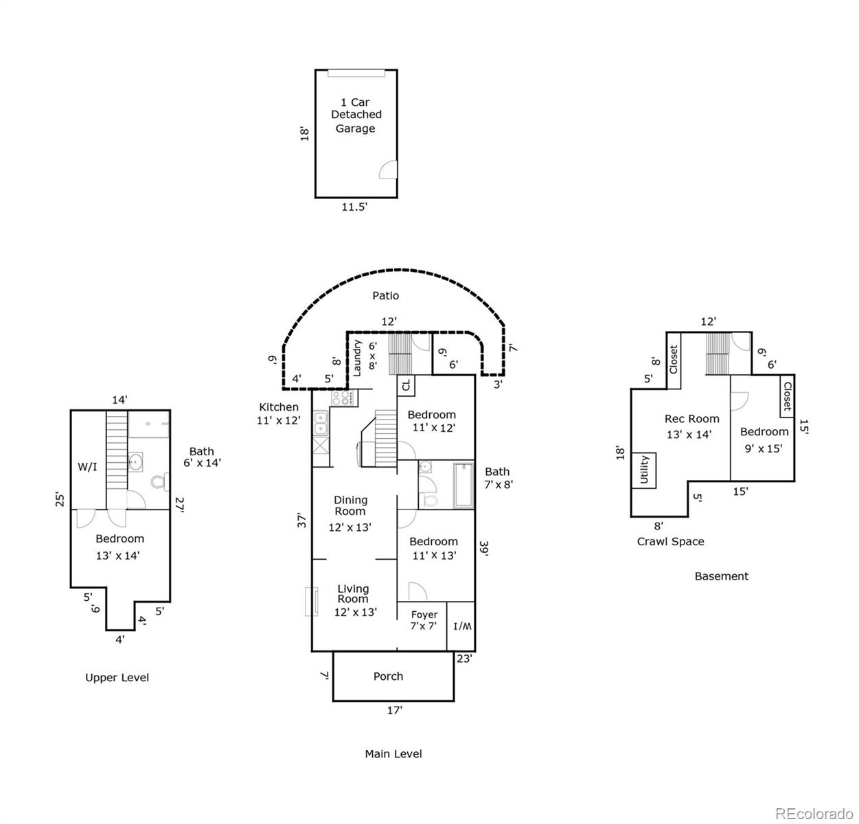 MLS Image #24 for 3333  elizabeth street,denver, Colorado