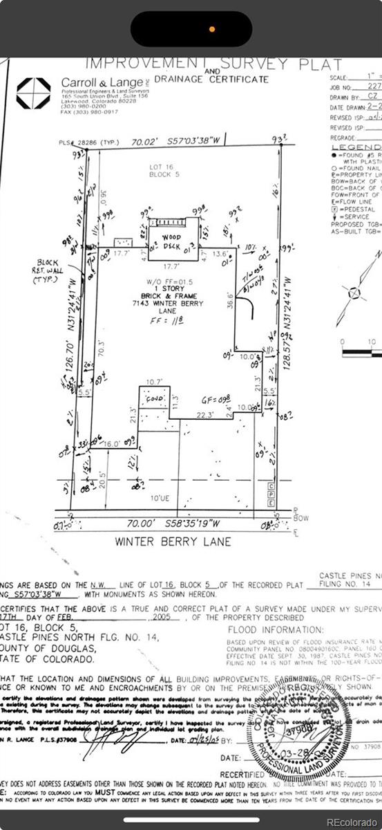 MLS Image #47 for 7143  winter berry lane,castle pines, Colorado