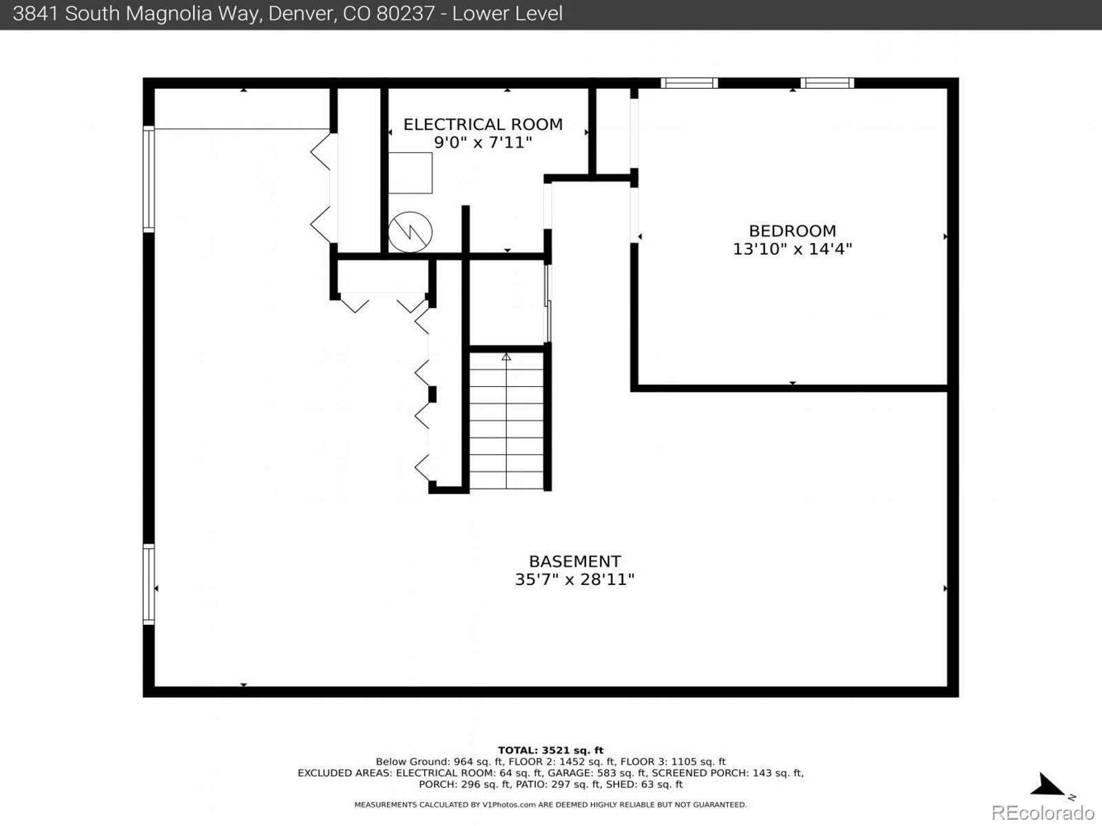 MLS Image #46 for 3841 s magnolia way,denver, Colorado