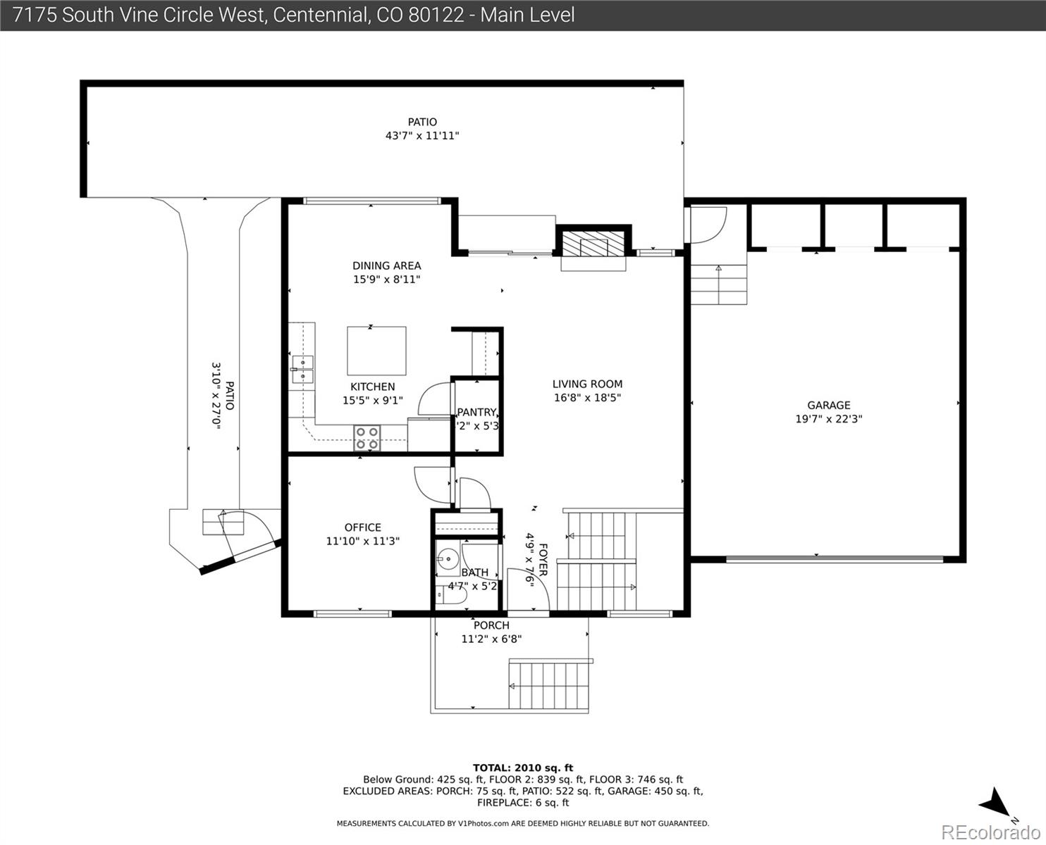 MLS Image #47 for 7175 s vine circle,centennial, Colorado