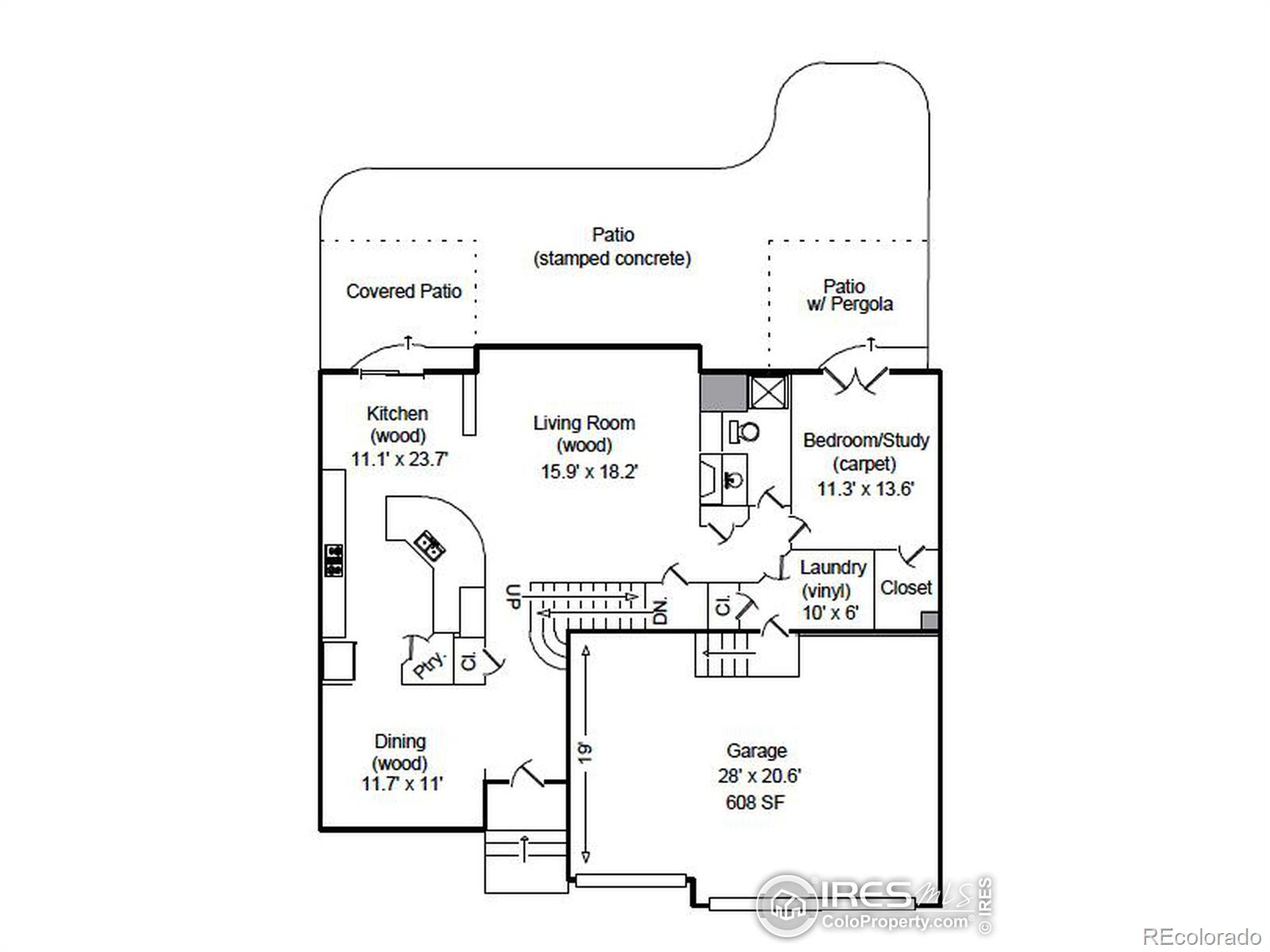 MLS Image #37 for 4938  clearwater drive,loveland, Colorado