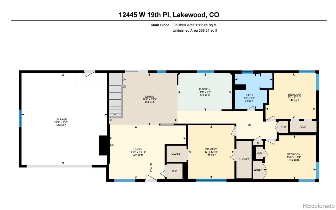 MLS Image #40 for 12445 w 19th place,lakewood, Colorado