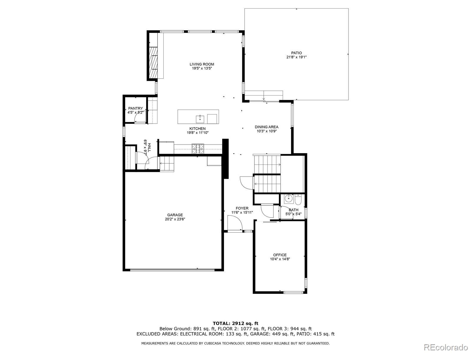 MLS Image #47 for 12243  coral burst lane,parker, Colorado