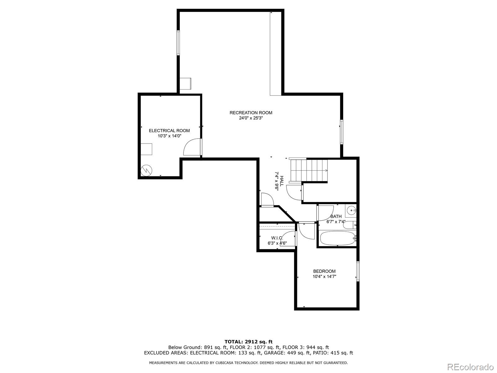 MLS Image #49 for 12243  coral burst lane,parker, Colorado