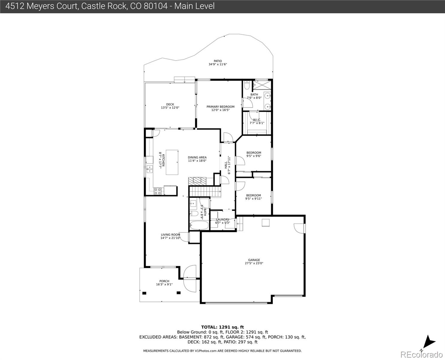 MLS Image #48 for 4512  meyers court,castle rock, Colorado