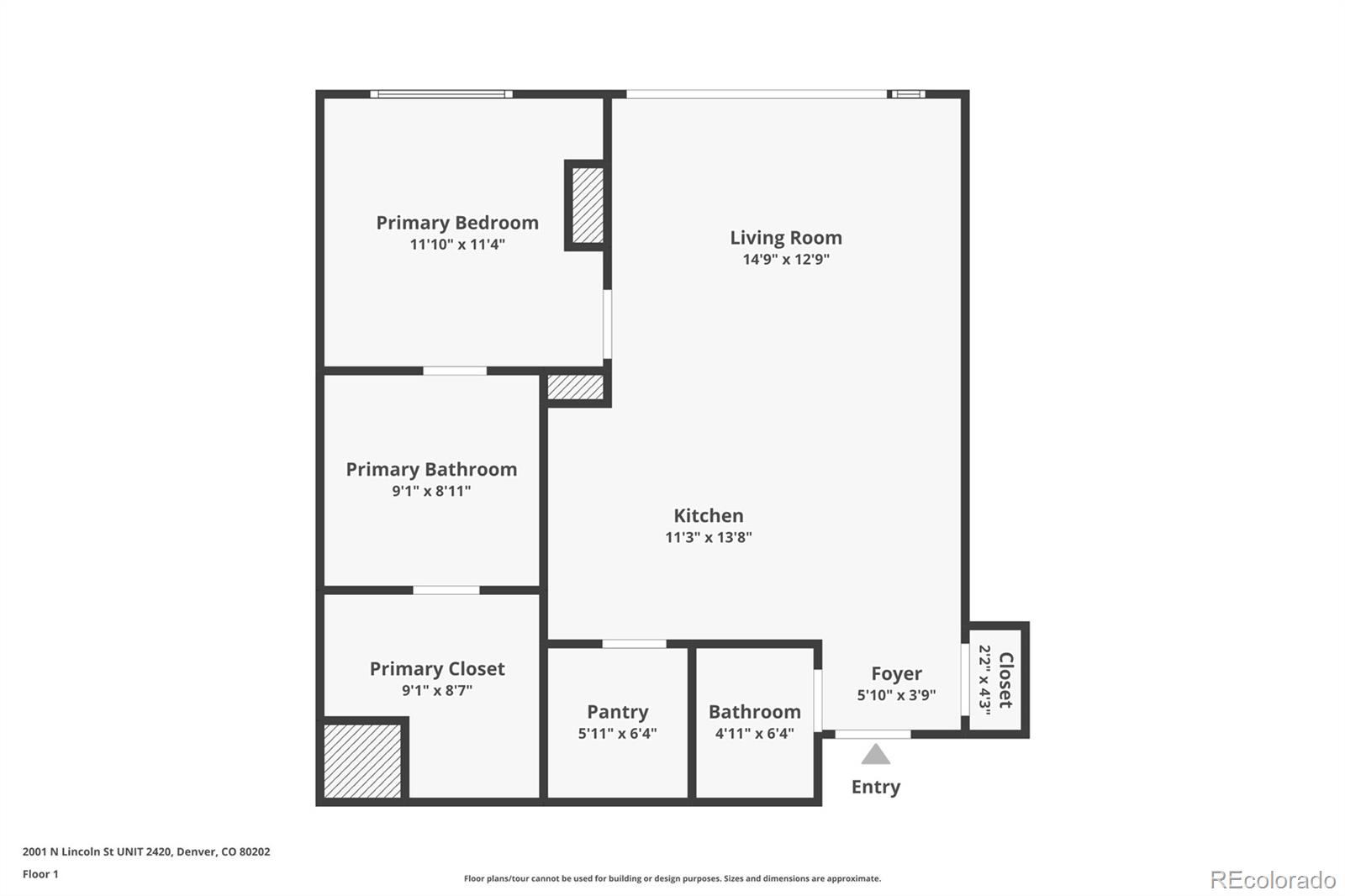 MLS Image #3 for 2001  lincoln street,denver, Colorado