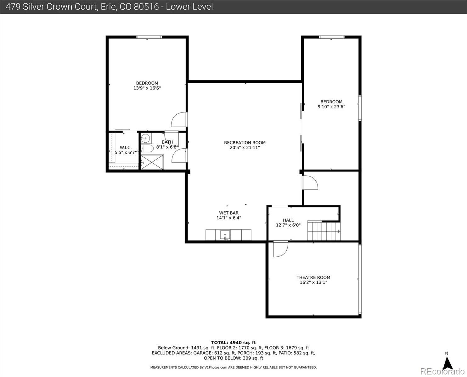 MLS Image #43 for 479  silver crown court,erie, Colorado