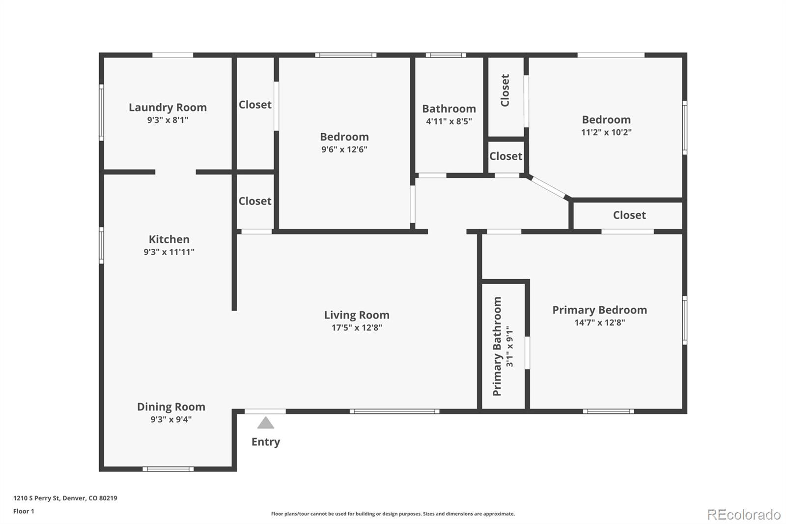 MLS Image #27 for 1210 s perry street,denver, Colorado