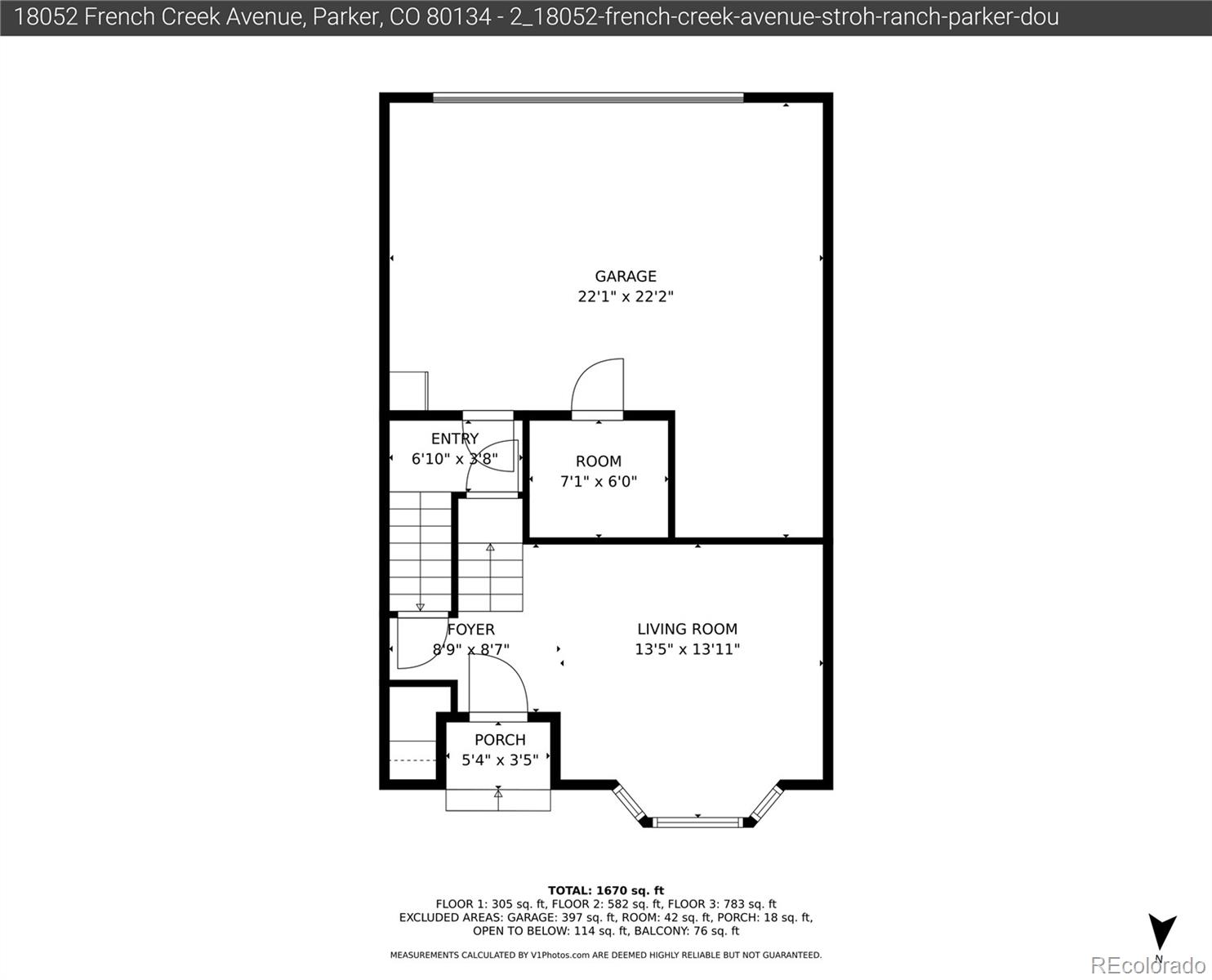 MLS Image #3 for 18052  french creek avenue,parker, Colorado