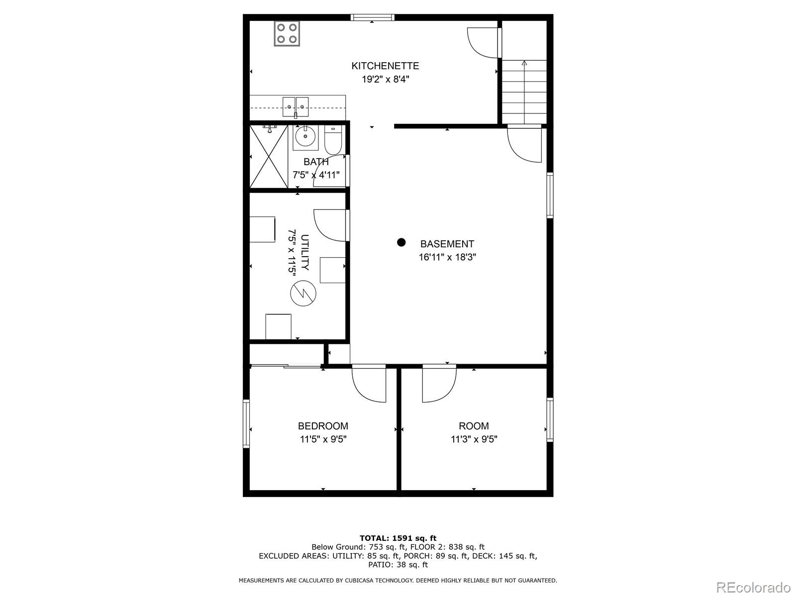 MLS Image #44 for 705  1st street,golden, Colorado