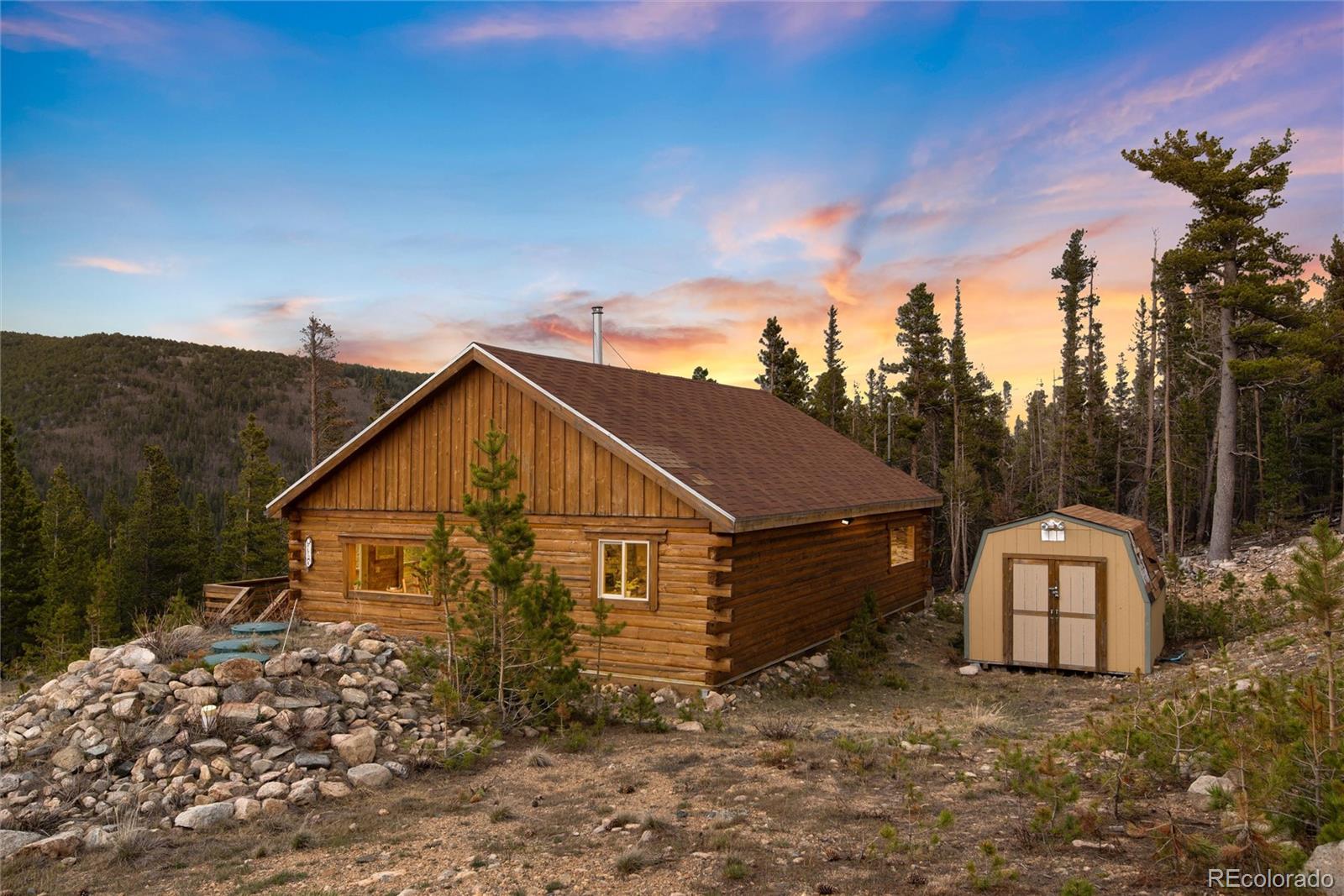 MLS Image #0 for 1324  alice road,idaho springs, Colorado