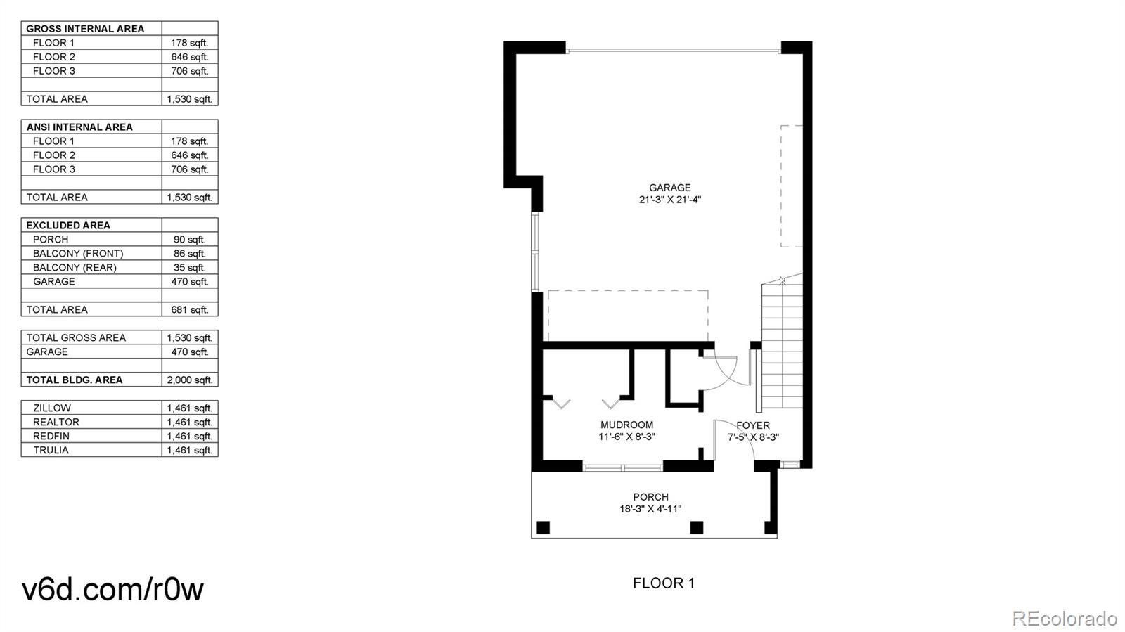 MLS Image #2 for 7382 e 7th avenue,denver, Colorado