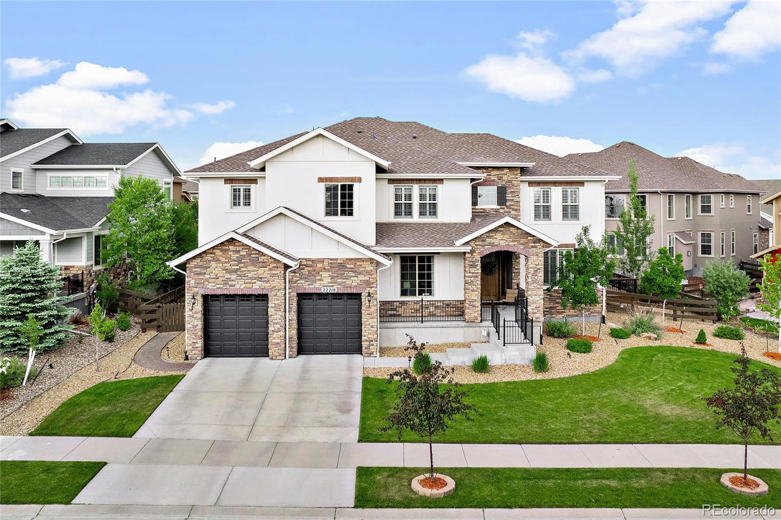 MLS Image #0 for 22218  boundstone street,parker, Colorado