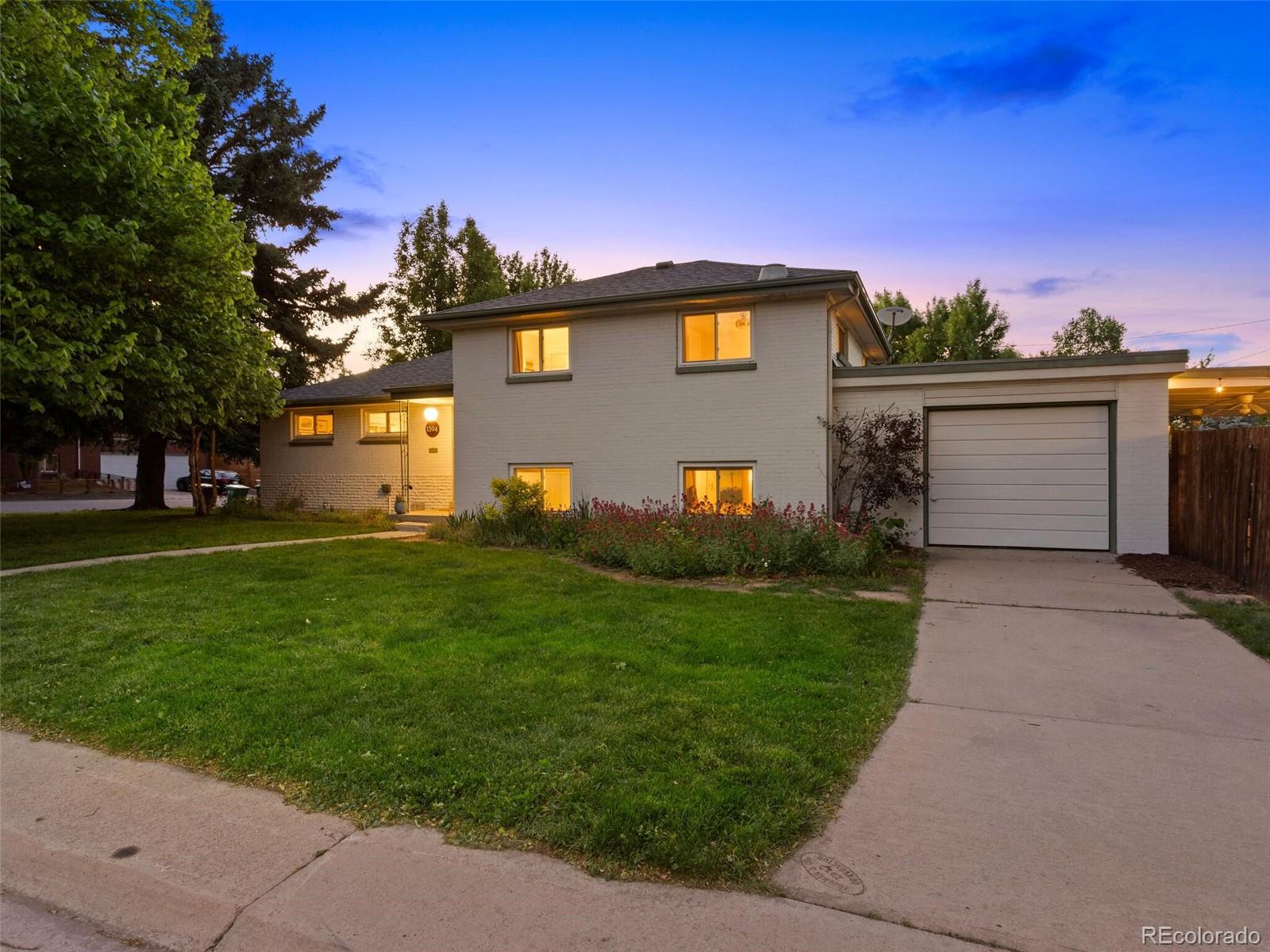 MLS Image #0 for 1594 s ivy street,denver, Colorado