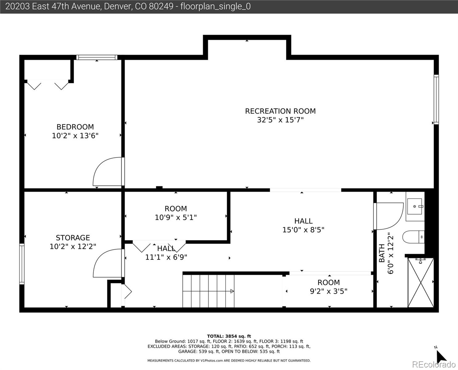 MLS Image #46 for 20203 e 47th avenue,denver, Colorado