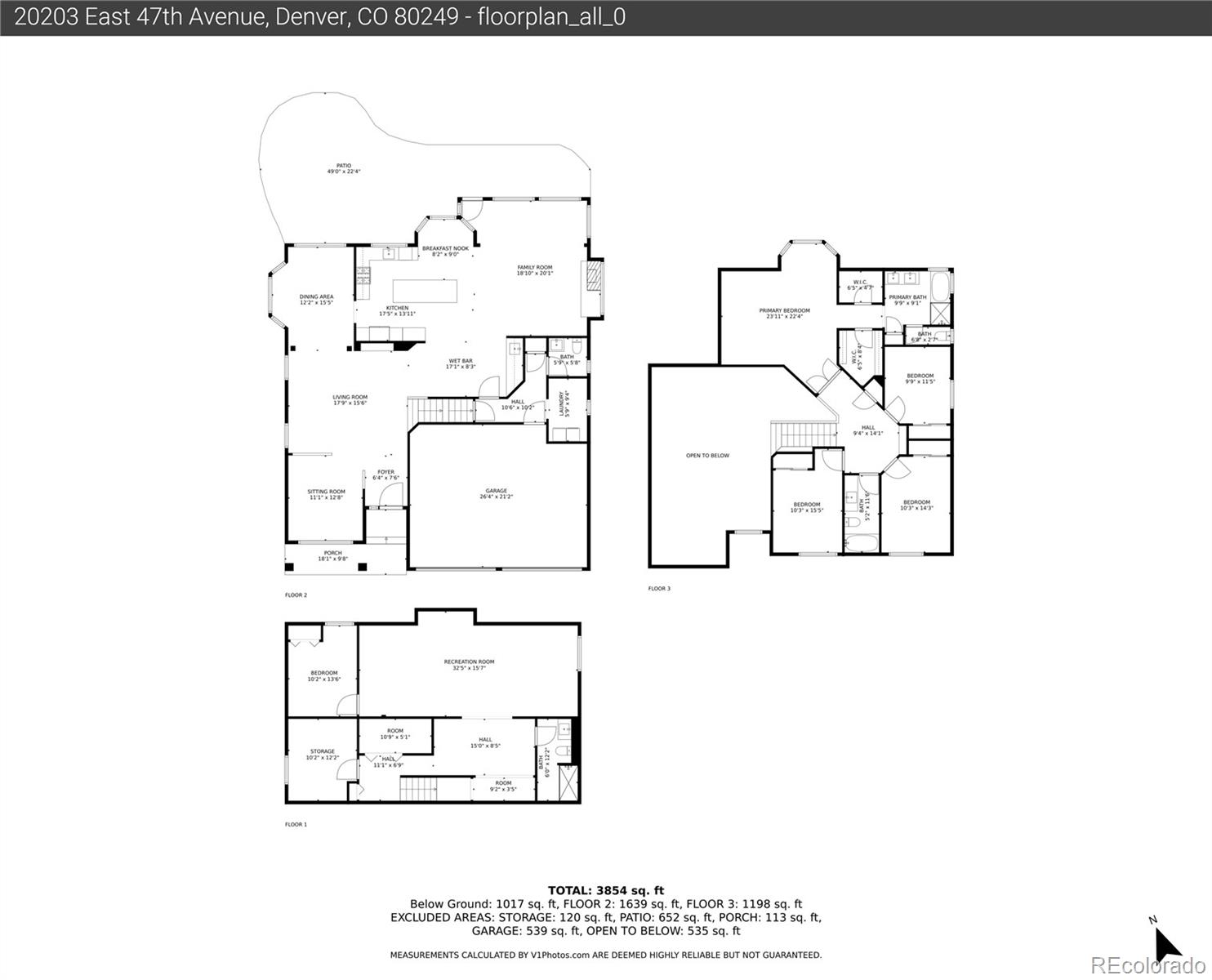 MLS Image #49 for 20203 e 47th avenue,denver, Colorado