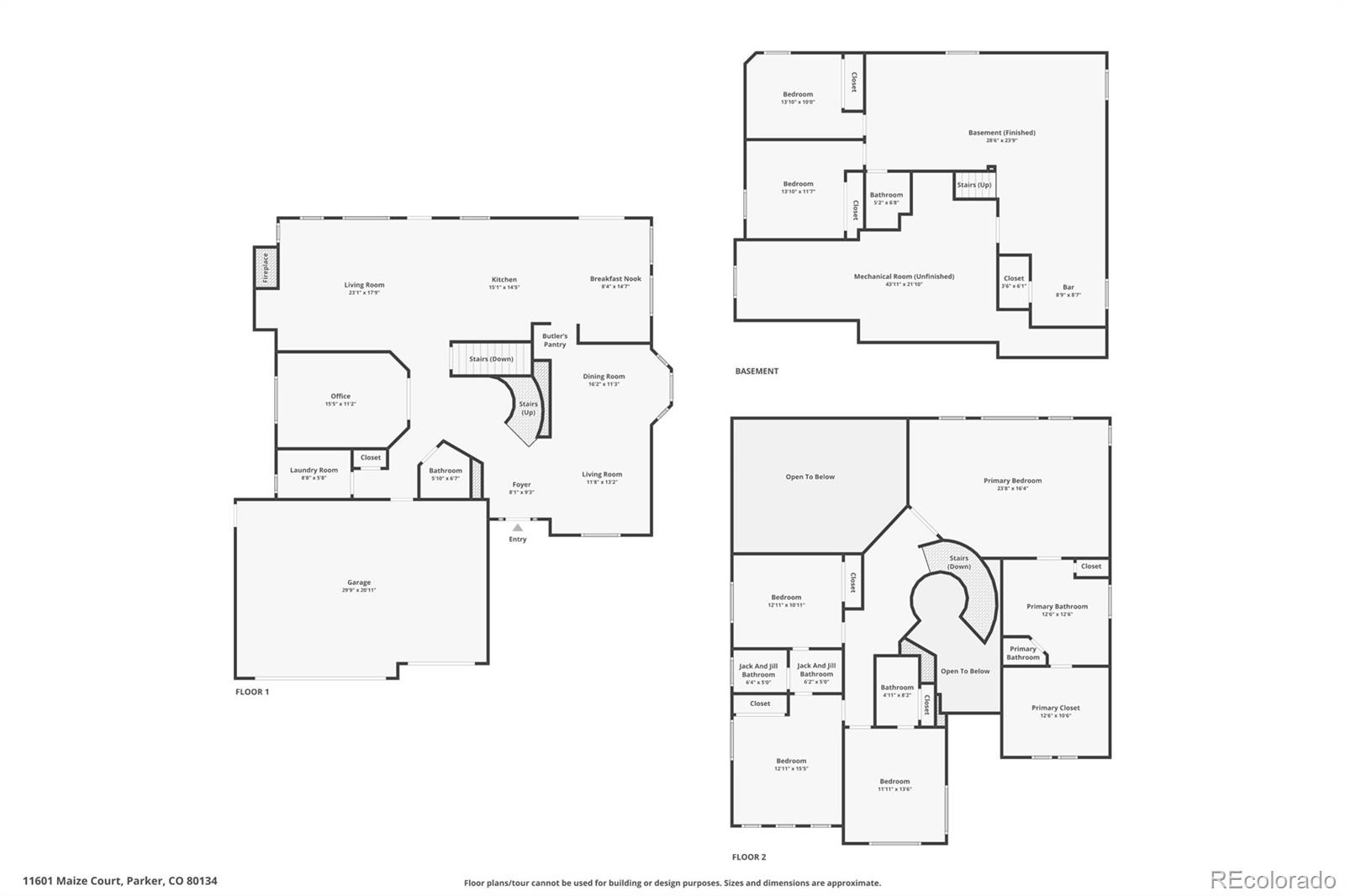 MLS Image #39 for 11601  maize court,parker, Colorado